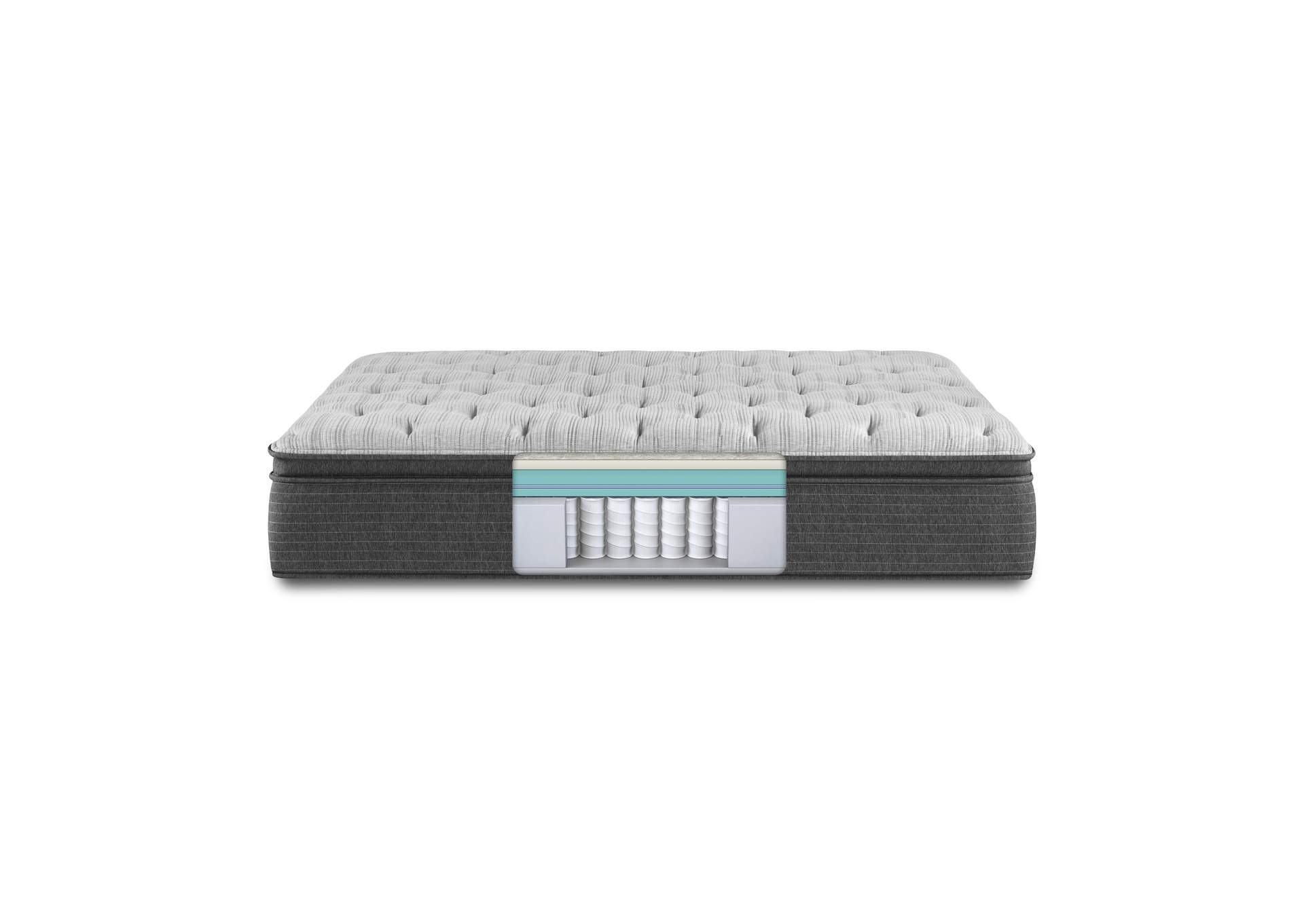 Beautyrest Select Plush Pillow Top Mattress Low Profile Set - Twin XL image 9
