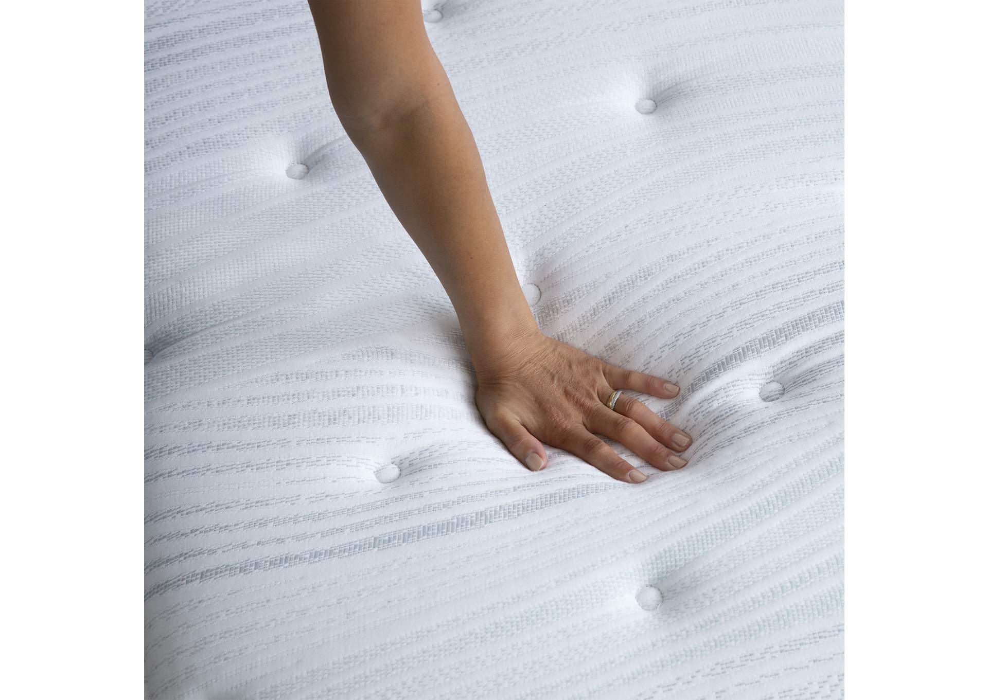 Harmony Beachfront Bay  13 Inch Medium Pillow Top Mattress Set - King image 12