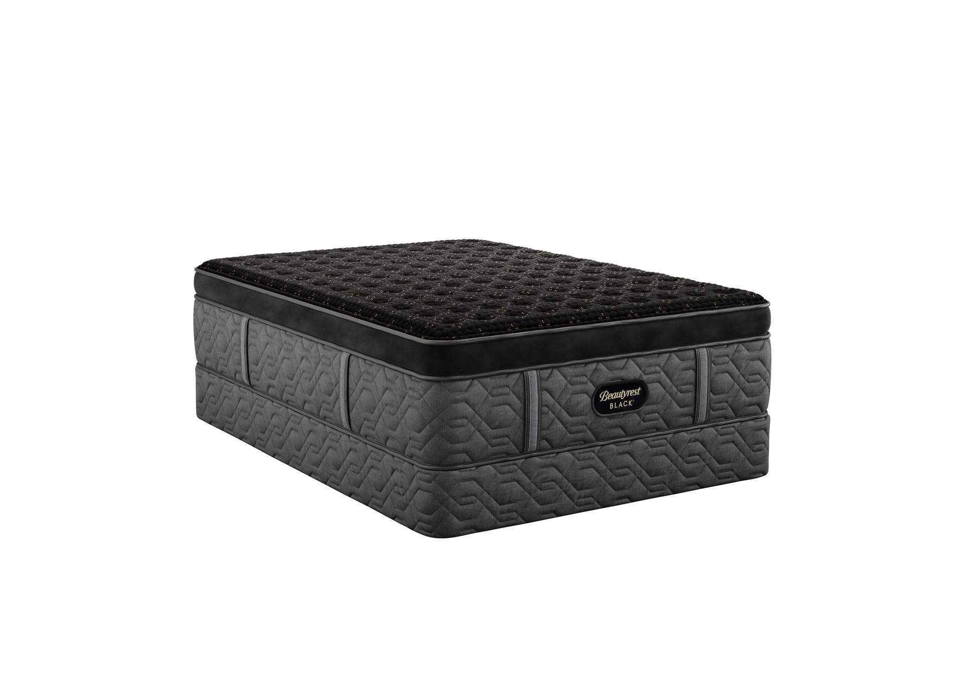 Beautyrest Black® Series Four 17. 5 Inch Firm Pillow Top Mattress Low Profile Set - Full image 5