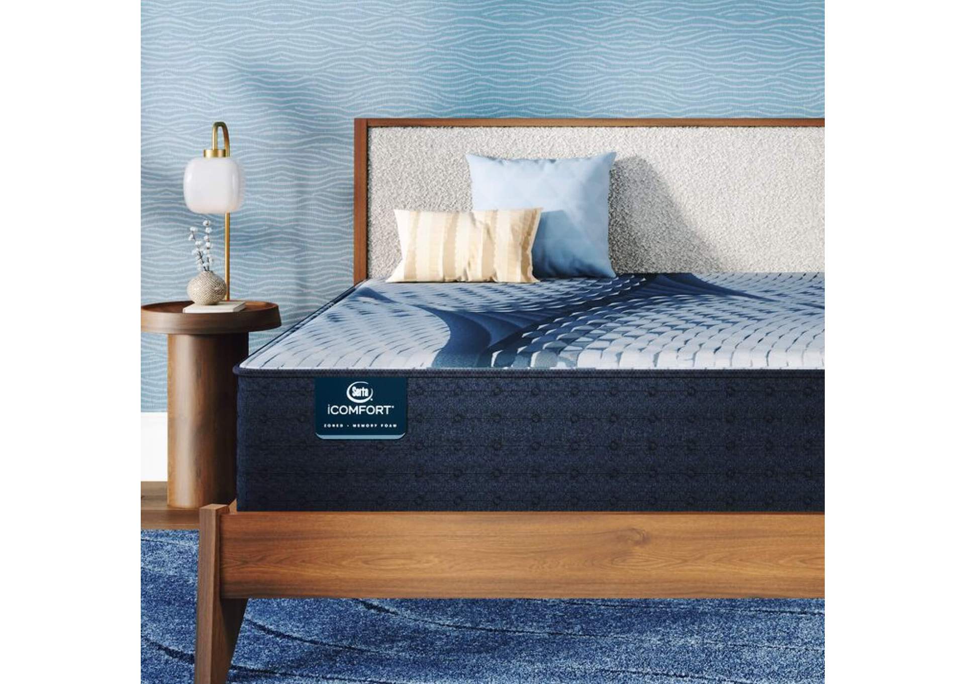 Icomfort Iona  13 Inch Memory Foam Medium Mattress Set - Twin XL image 12