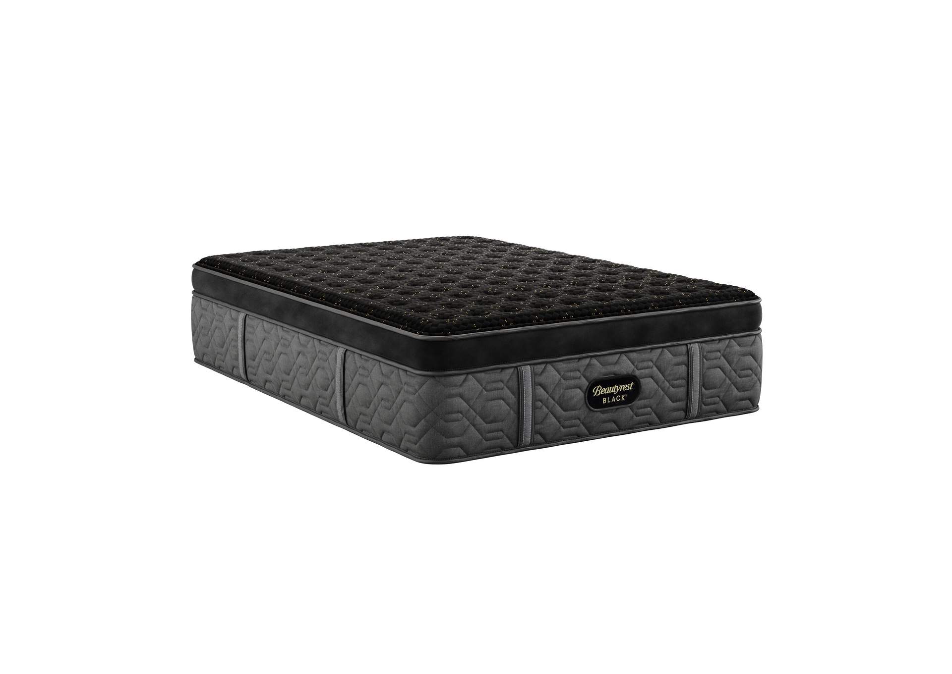 Beautyrest Black® Series Four 17. 5 Inch Firm Pillow Top Mattress Low Profile Set - Full image 3