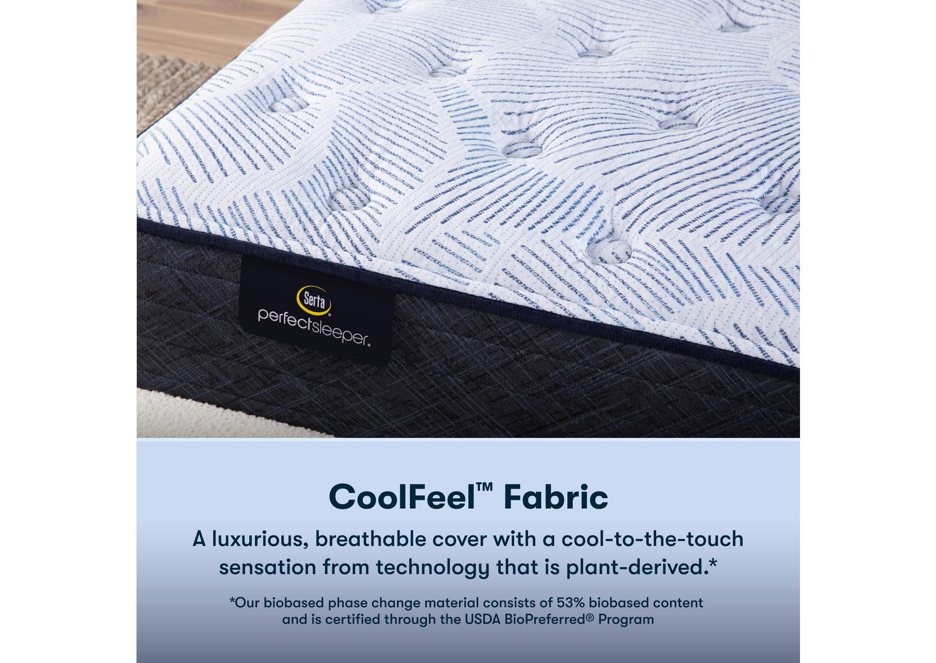 Perfect Sleeper Nurture Night 13. 5 Inch Plush Mattress - Twin image 14