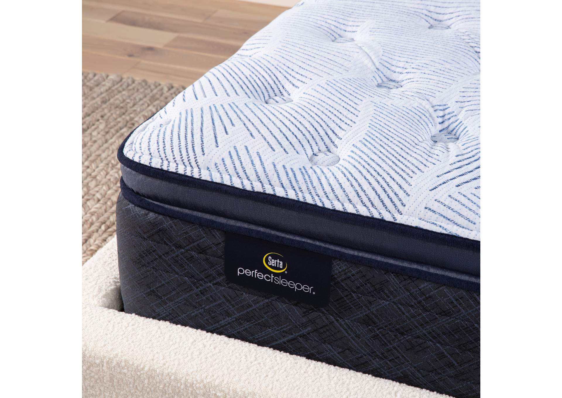 Perfect Sleeper Emi 14. 5 Inch Plush Pillow Top Mattress - California King image 6