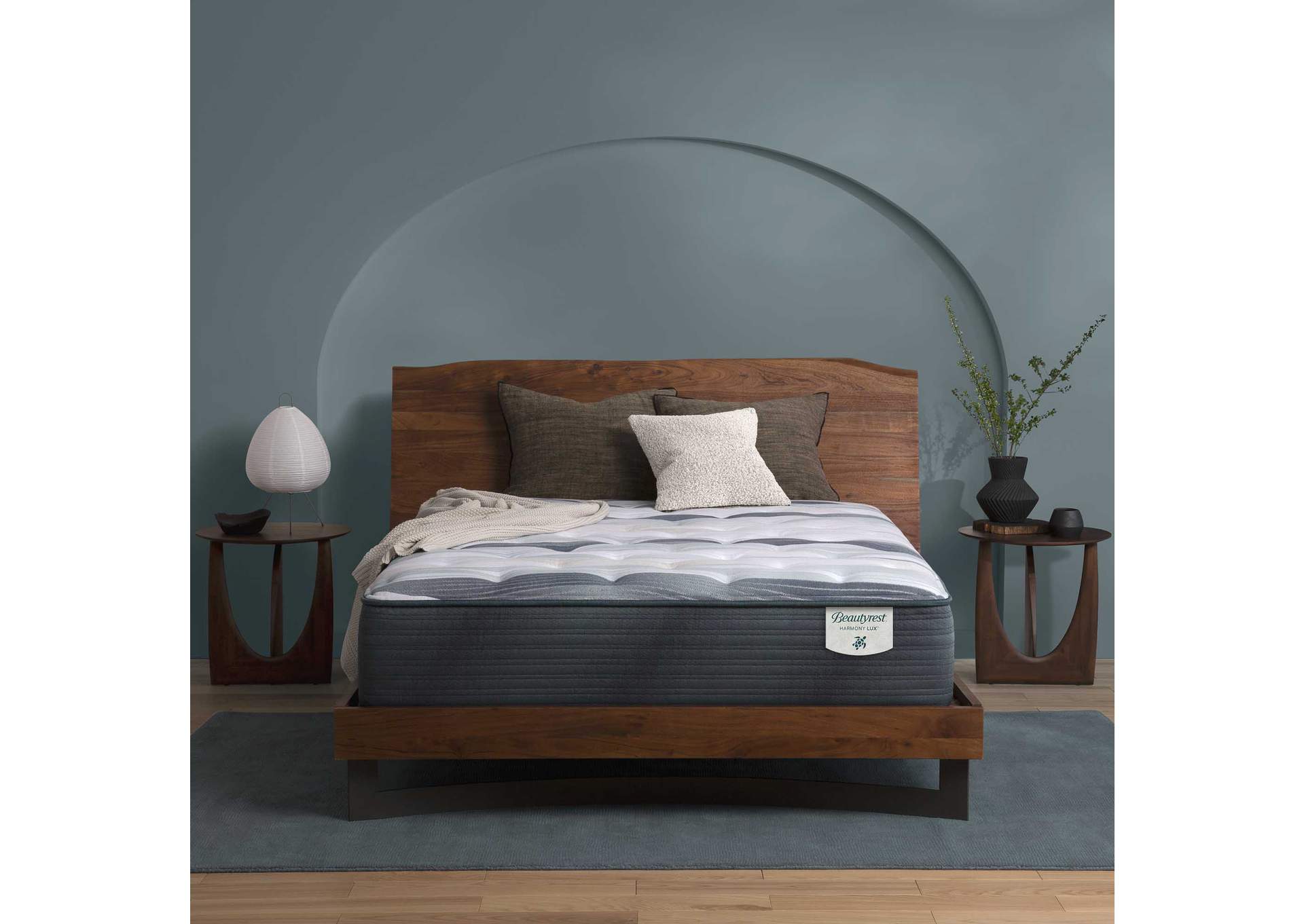 Carton Harmony Lux Coral Island 13.75" Medium Mattress - King image 1