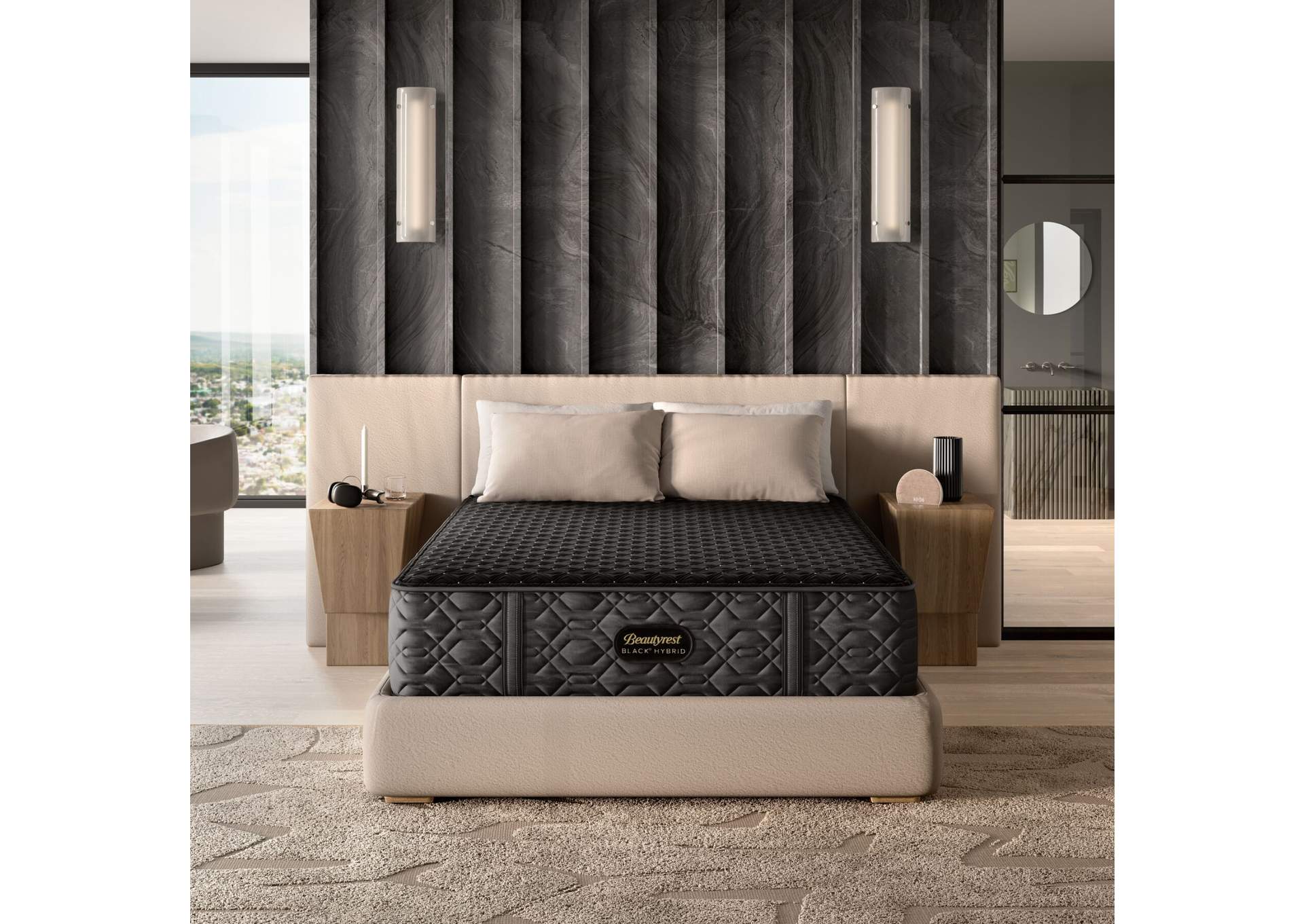 Beautyrest Black® Series Three 15" Hybrid Medium Mattress - Twin XL image 1