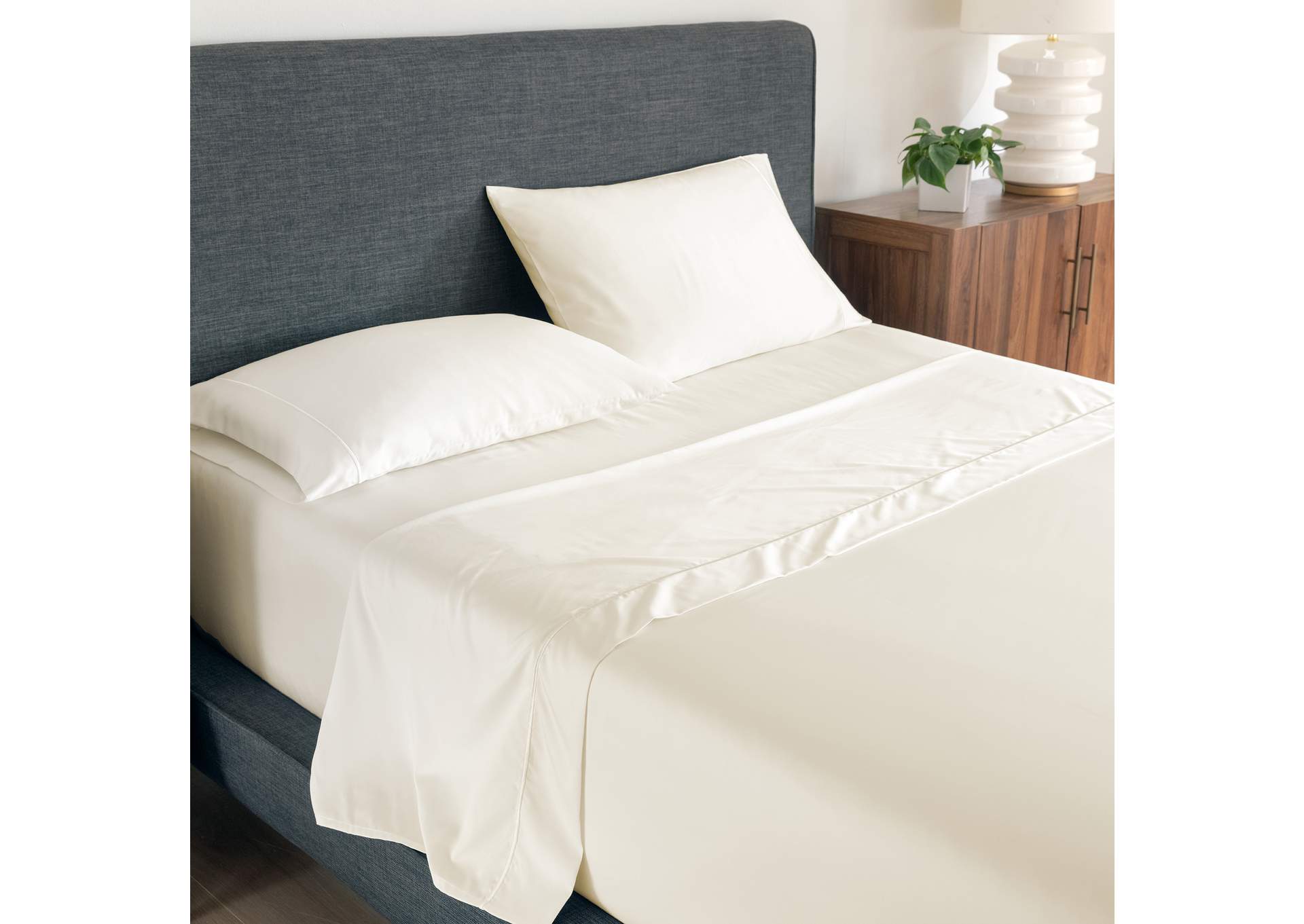 Arctic Cooling Sheet Set Ivory - Cal King image 3