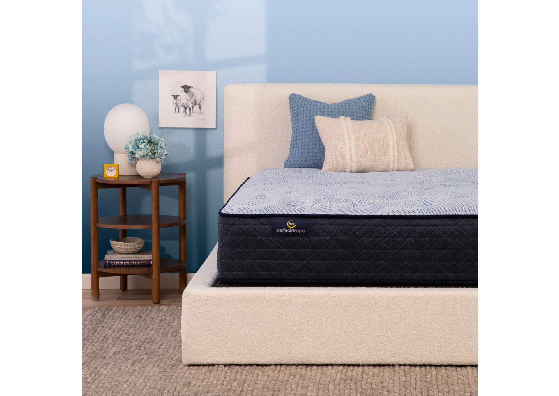 Perfect Sleeper Nurture Night 13. 5 Inch Plush Mattress - Twin image 10