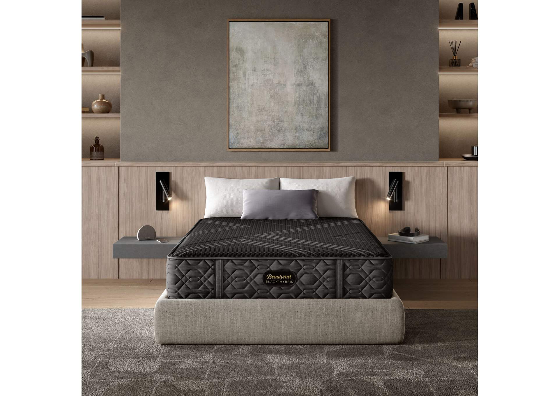 Beautyrest Black® Series One  13 Inch Hybrid Medium Mattress - Full image 1