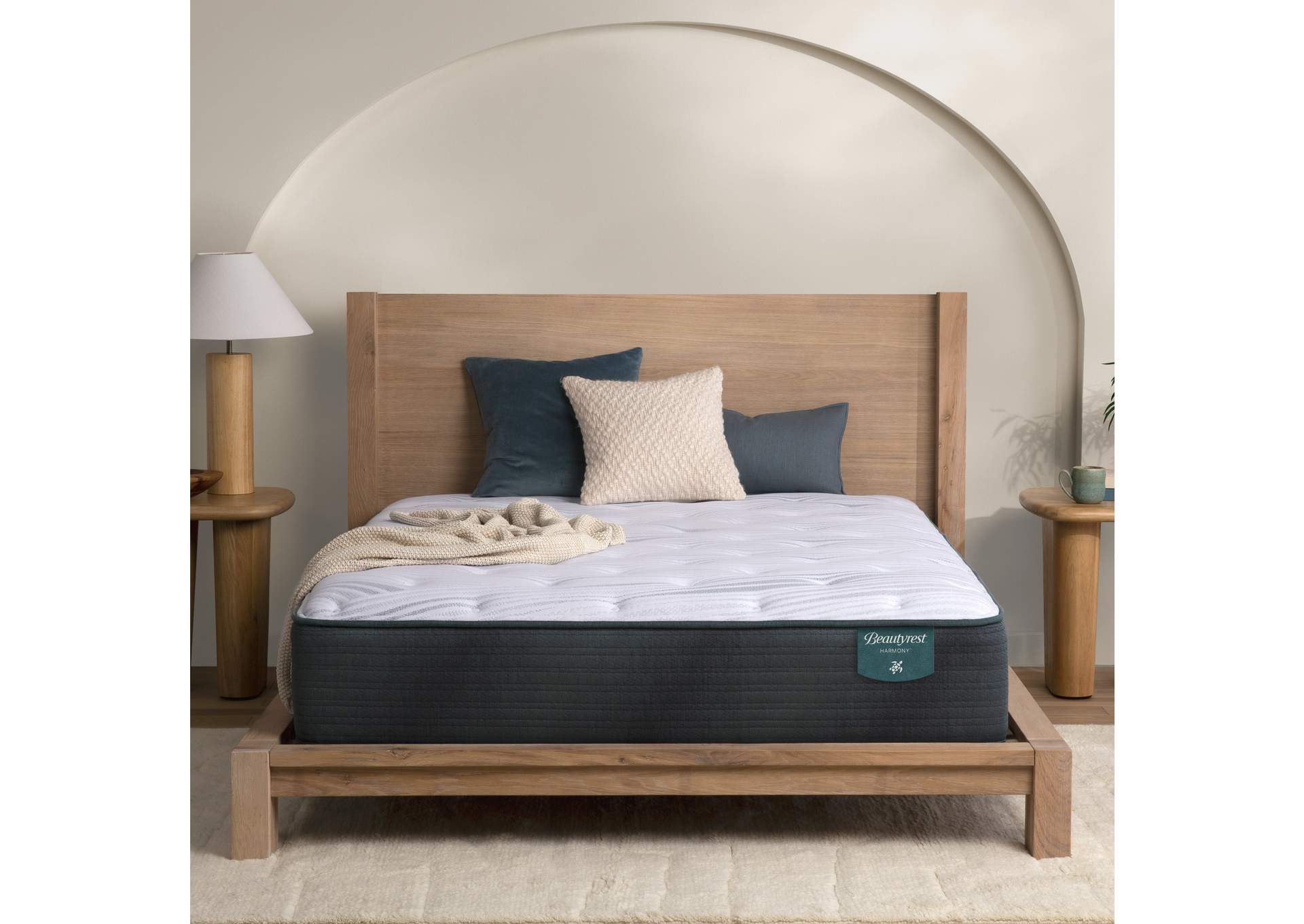 Carton Harmony Cypress Bay 13.25" Medium Mattress - California King image 1