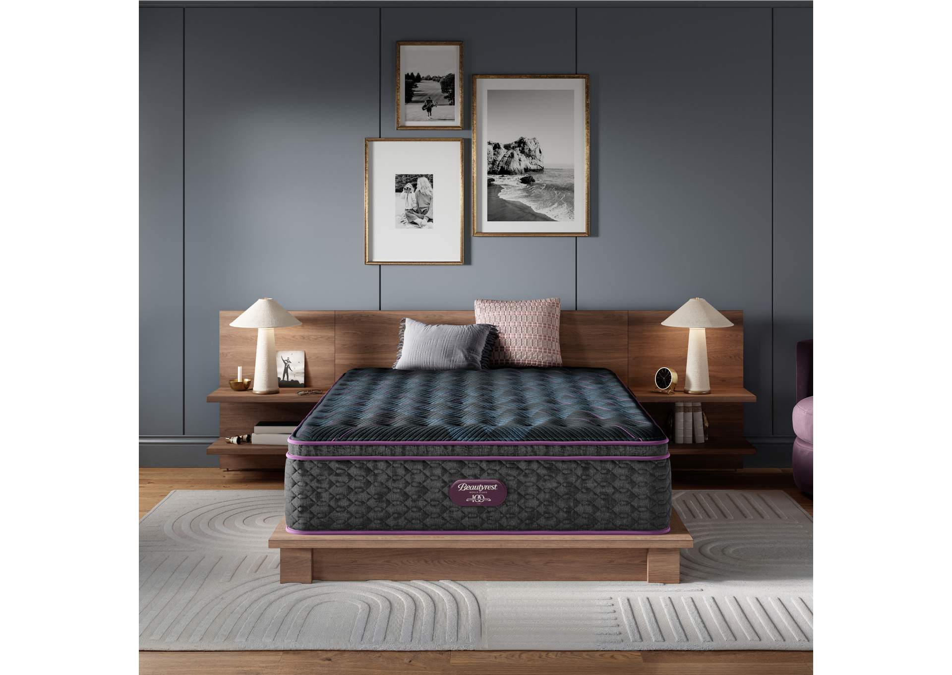 Beautyrest World Class Level Three Medium Pillow Top Mattress - Cal King