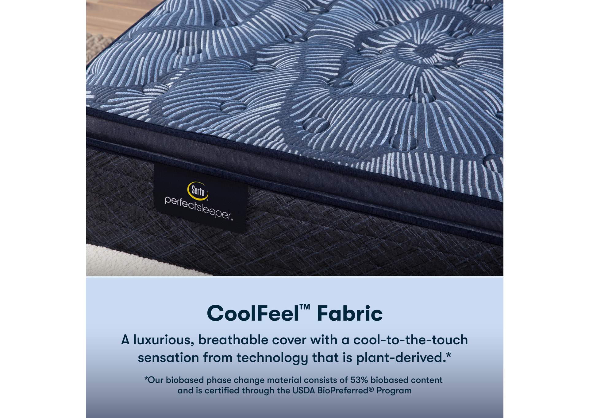 Perfect Sleeper Oasis Sleep 14. 5 Inch Medium Pillow Top Mattress Set - King image 14