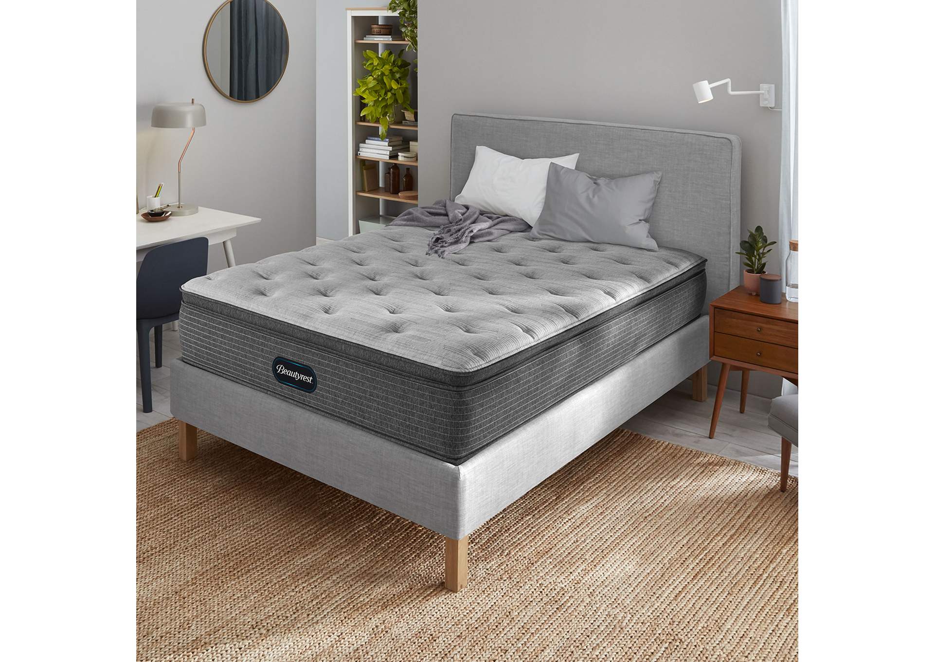 Beautyrest Select Plush Pillow Top Mattress Low Profile Set - Twin XL image 10