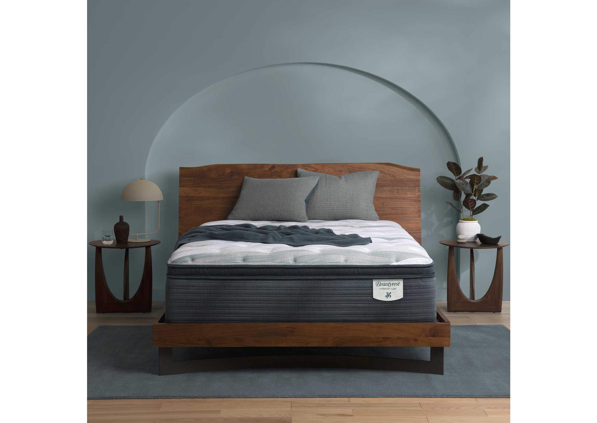 Harmony Lux Anchor Island 15" Plush Pillow Top Mattress - Full image 1