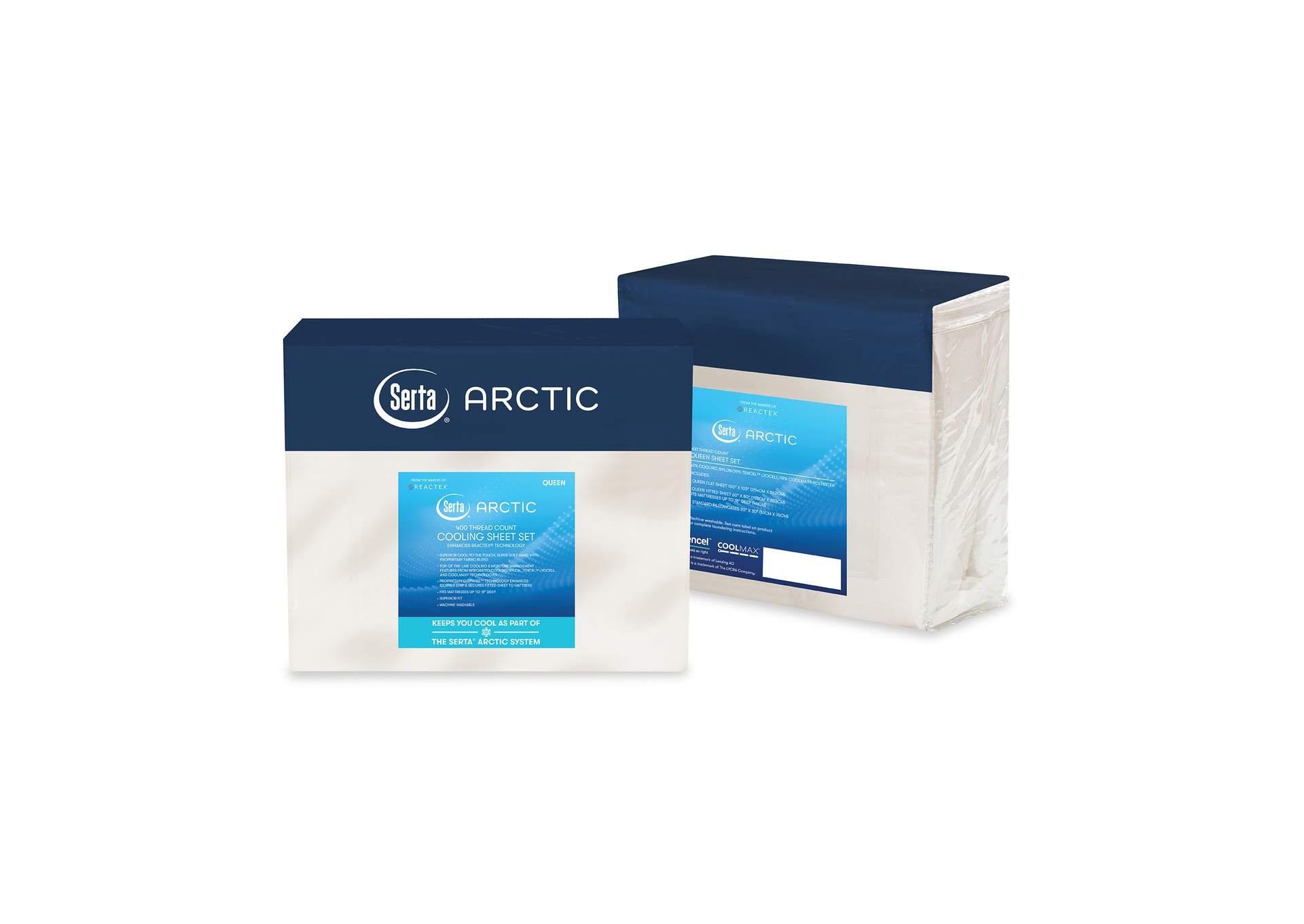 Arctic Cooling Sheet Set Ivory - Cal King image 7