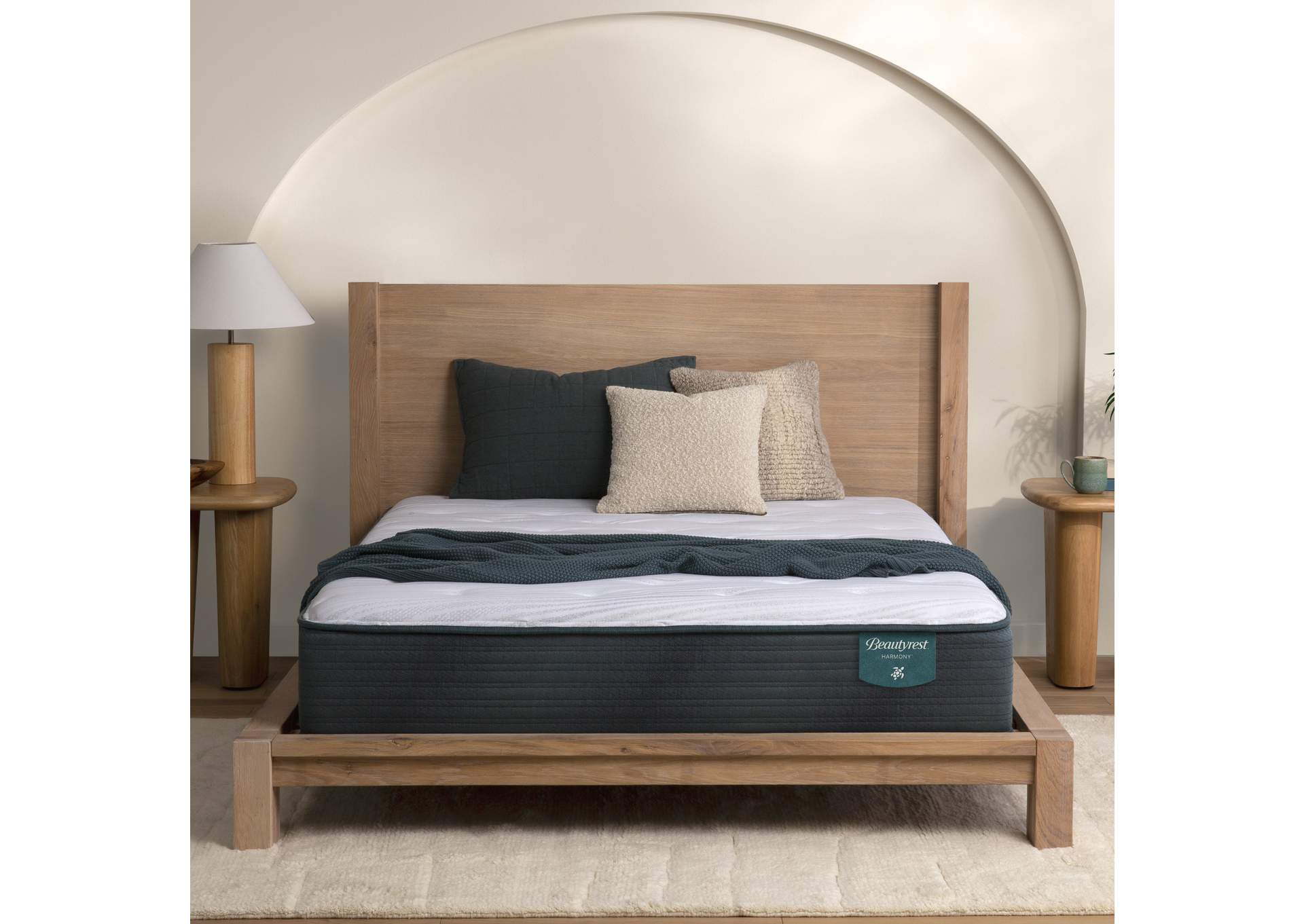 Harmony Beachfront Bay 12.25" Plush Mattress - Full image 1