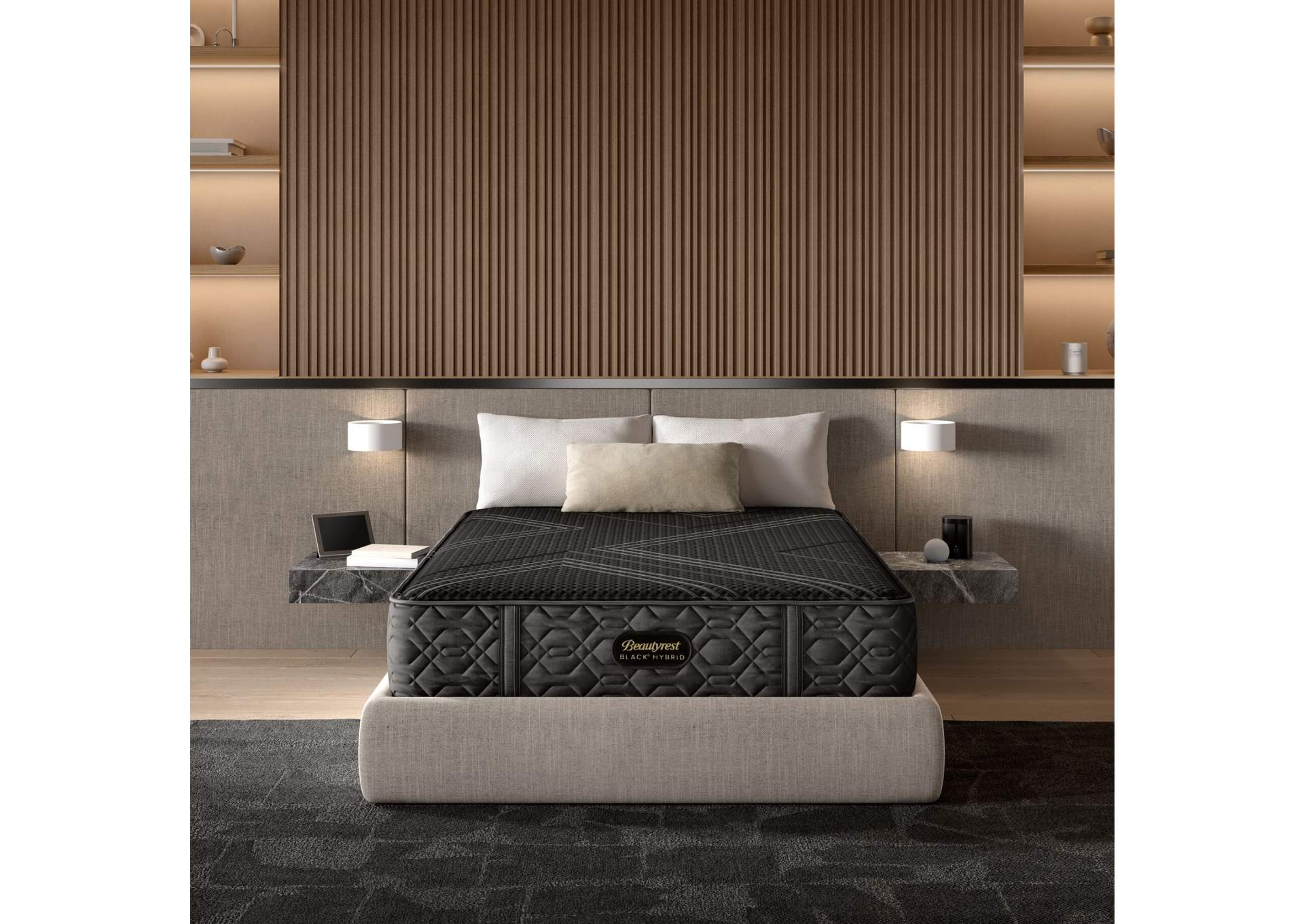 Beautyrest Black® Series One 12. 5 Inch Hybrid Firm Mattress - Twin XL image 1