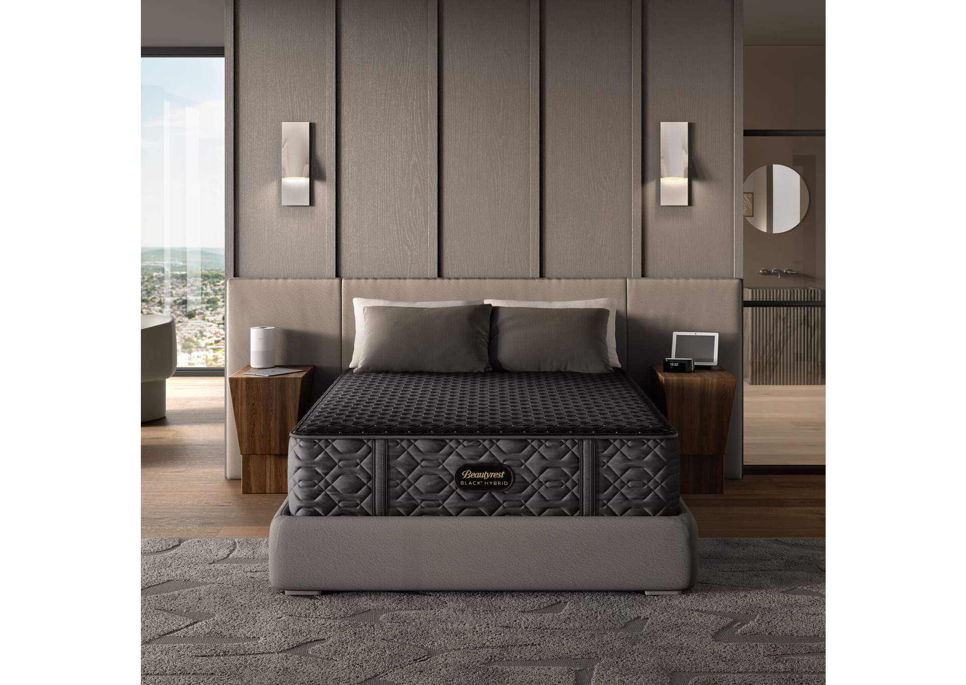 Beautyrest Black® Series Three 14. 5 Inch Hybrid Plush Mattress - Full image 1
