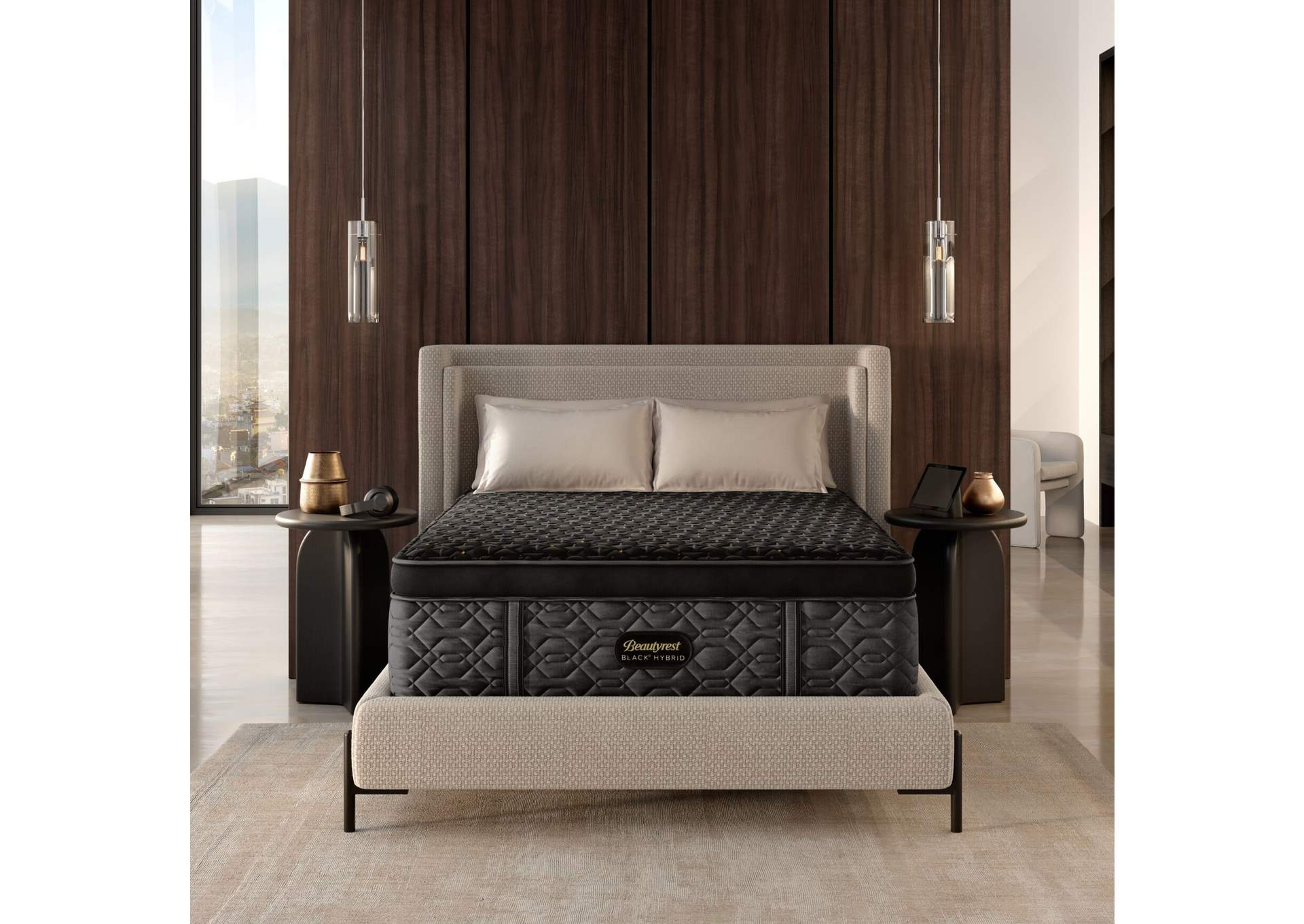 Beautyrest Black® Series Four 16" Hybrid Plush Apex Top Mattress - California King image 1