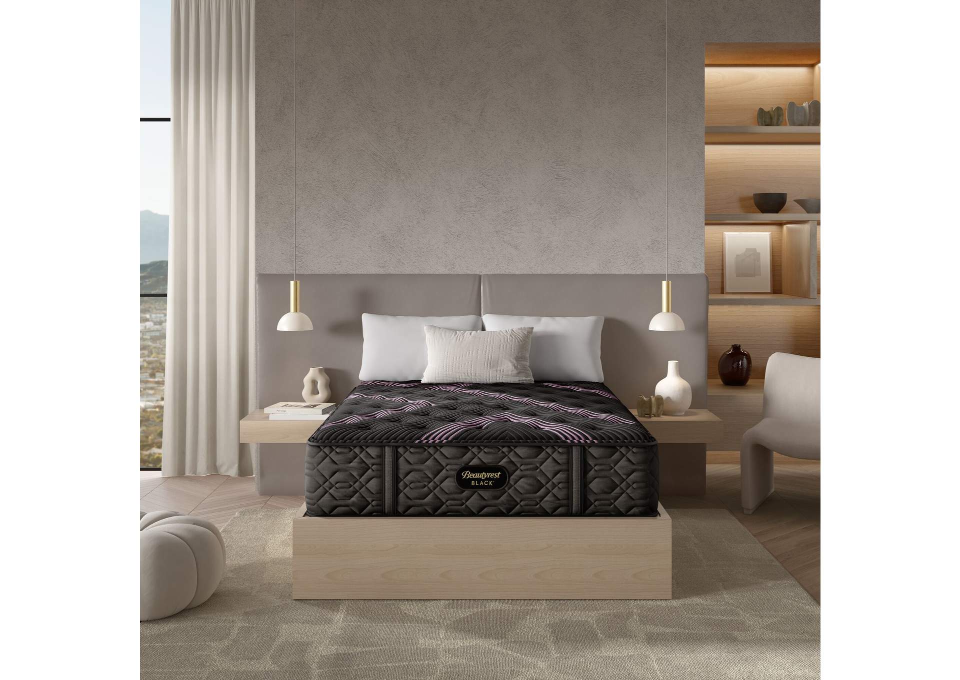 Beautyrest Black Series Two 14.25" Firm Mattress -  California King Split image 1