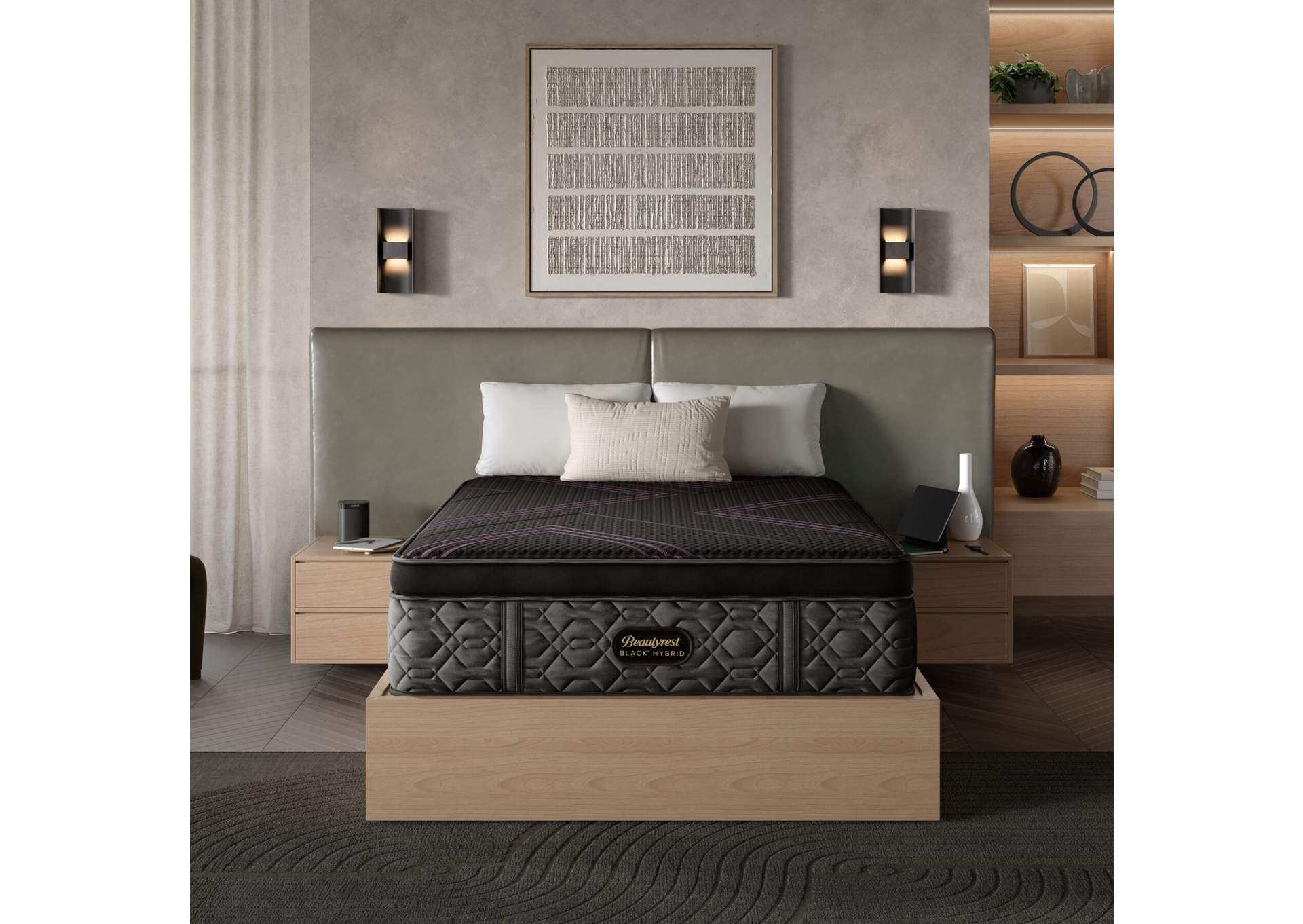 Beautyrest Black® Series Two 14. 5 Inch Hybrid Medium Apex Top Mattress - Twin XL image 1