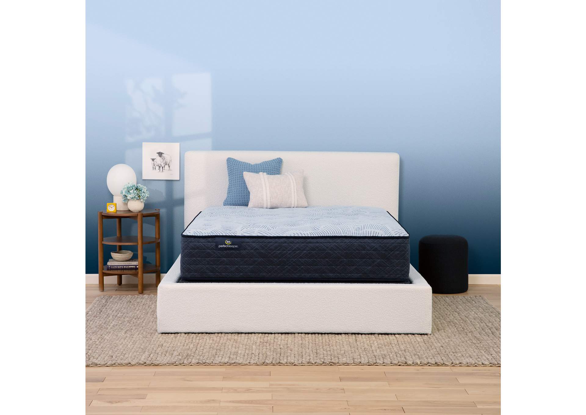 Perfect Sleeper Nurture Night 13. 5 Inch Plush Mattress - Twin image 1