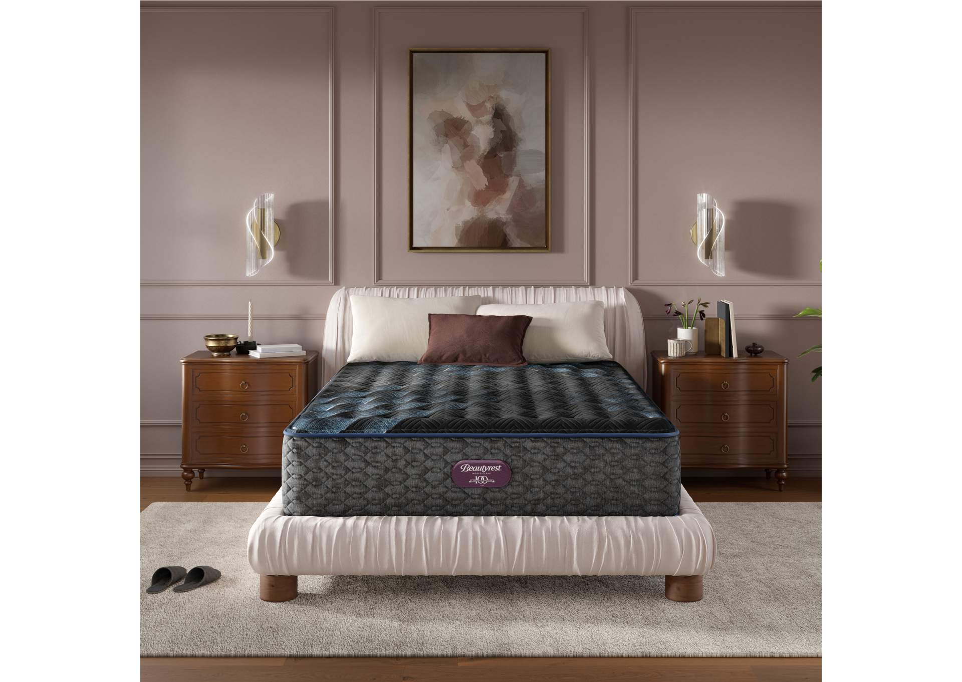 Beautyrest World Class Level Four Medium Mattress - Cal King image 1