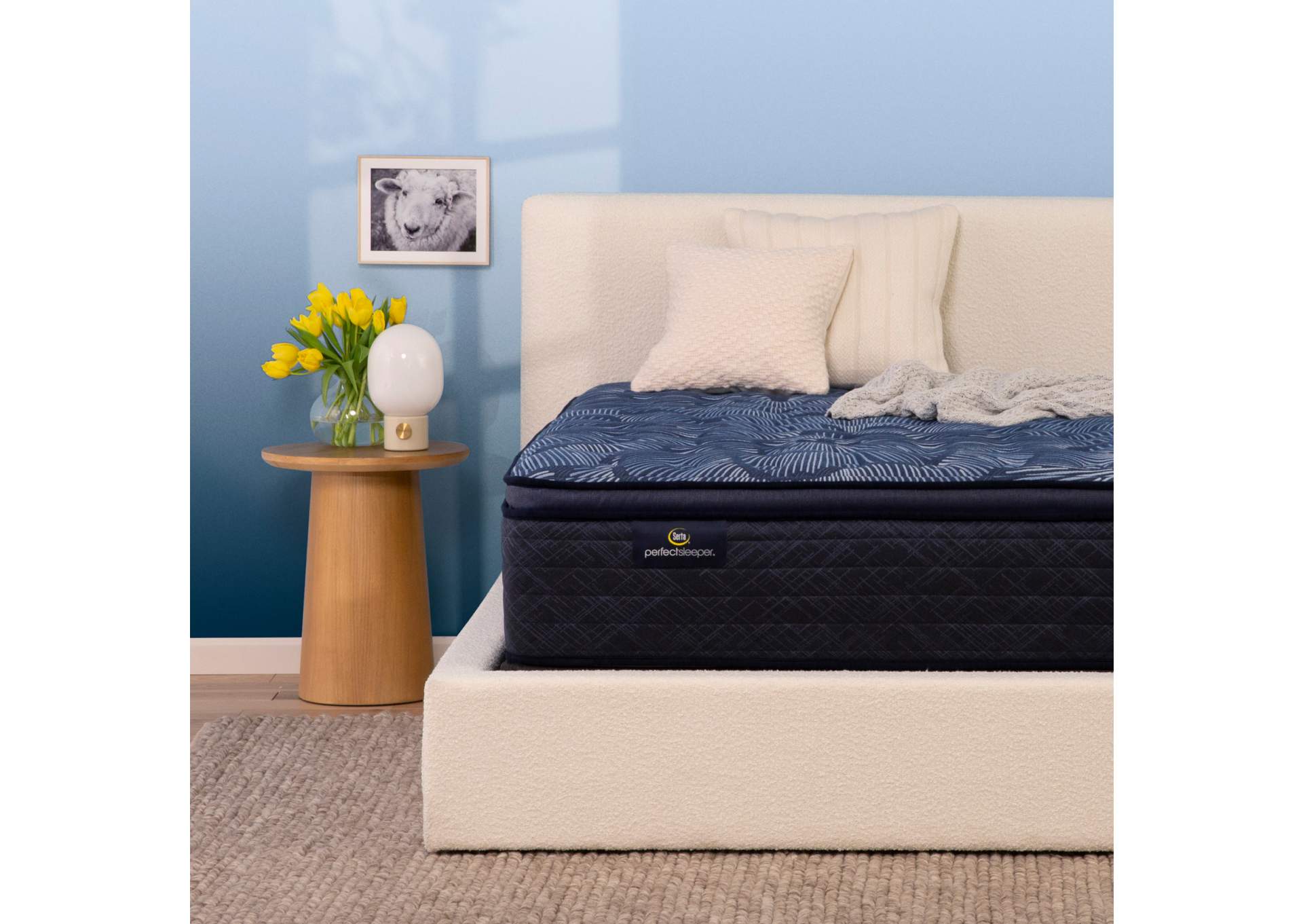 Perfect Sleeper Oasis Sleep 14. 5 Inch Medium Pillow Top Mattress Set - King image 10