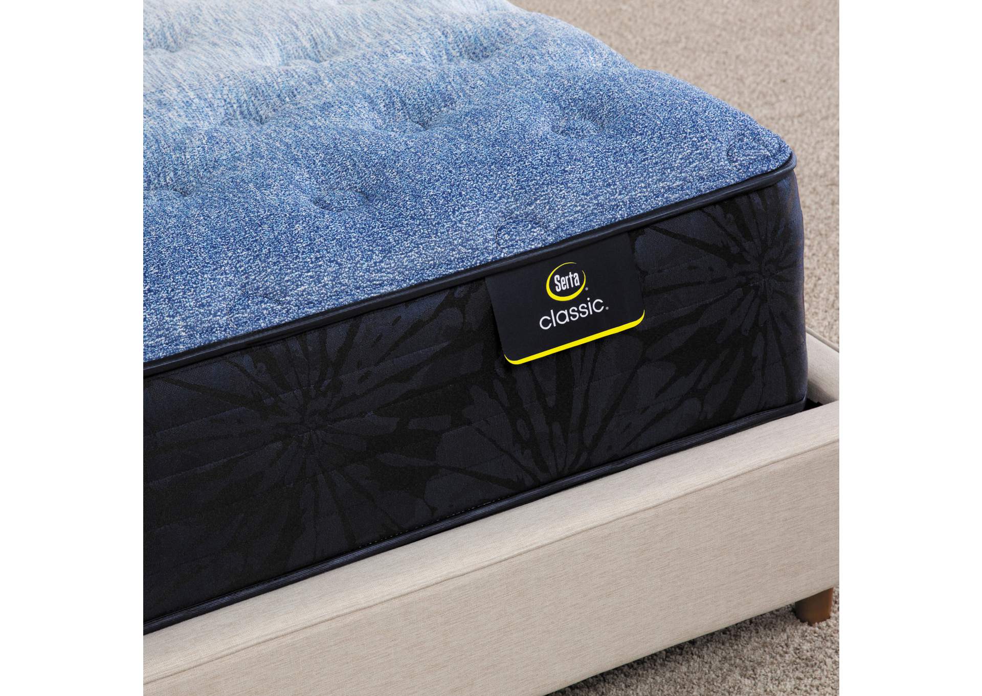 Classic Brecon 13. 5 Inch Medium Mattress Low Profile Set - Full image 6