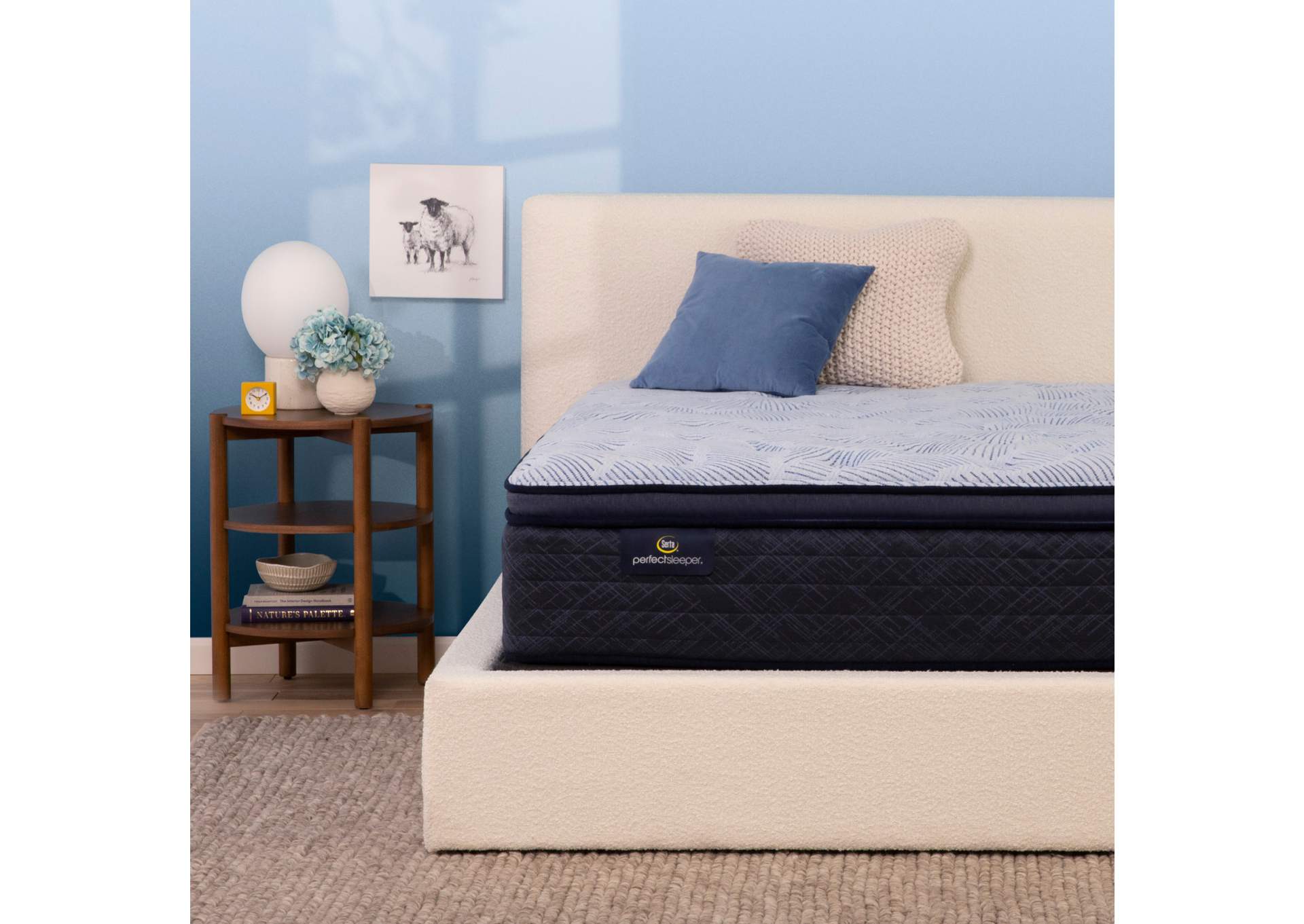 Perfect Sleeper Emi 14. 5 Inch Plush Pillow Top Mattress - California King image 10