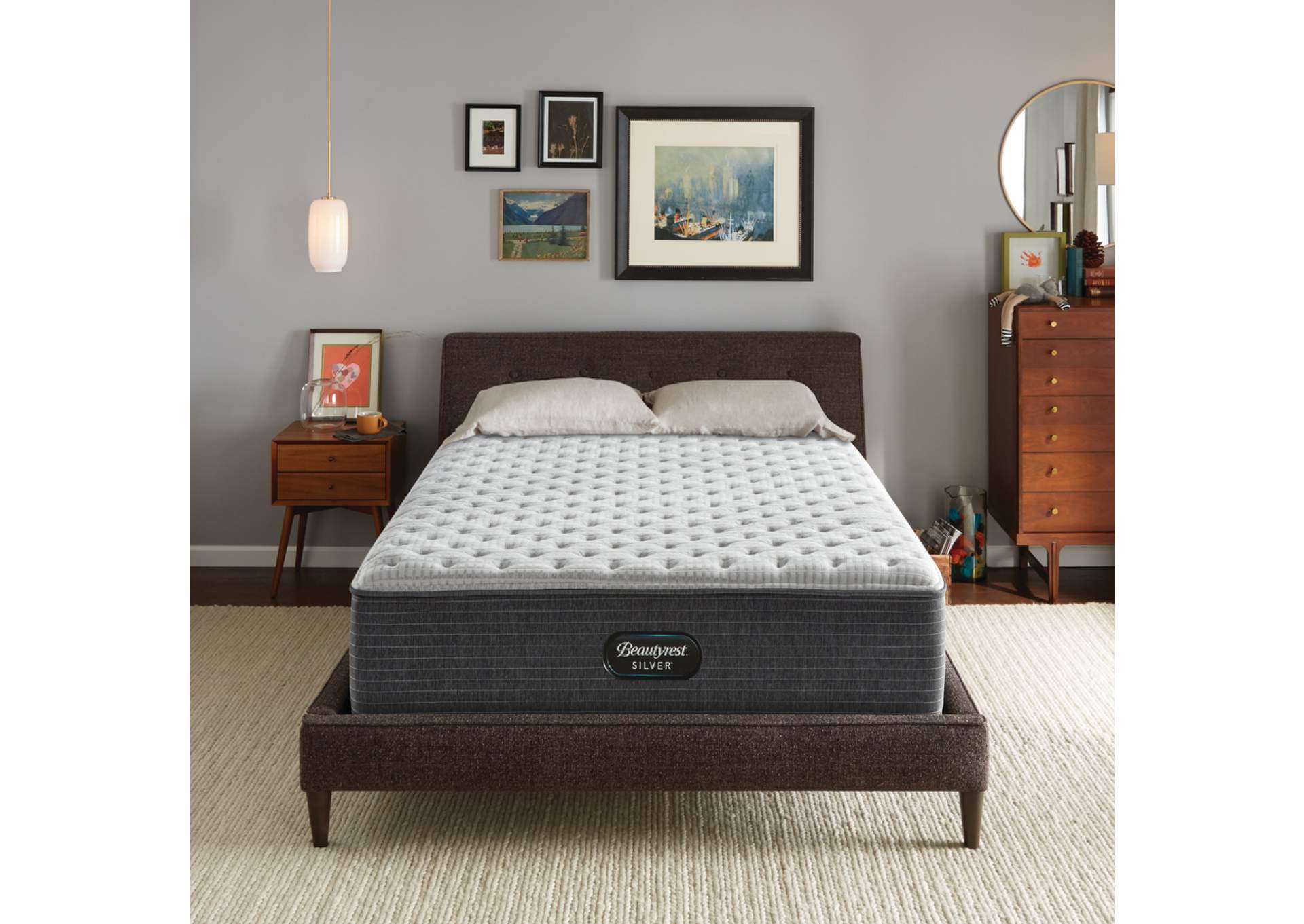 Silver Brs900 13. 5 Inch Extra Firm Mattress - Queen image 3