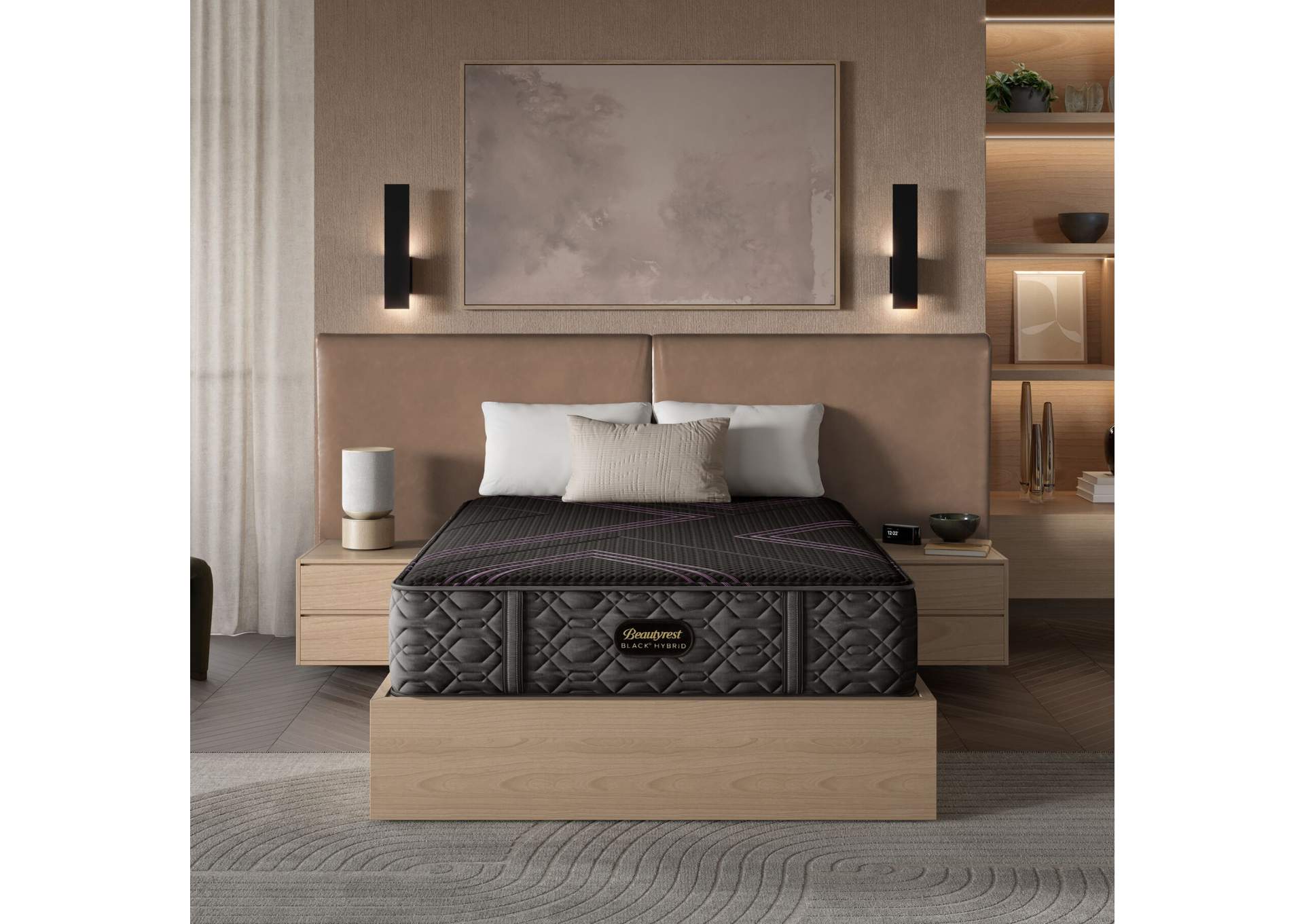 Beautyrest Black® Series Two 13. 5 Inch Hybrid Firm Mattress - Queen image 1