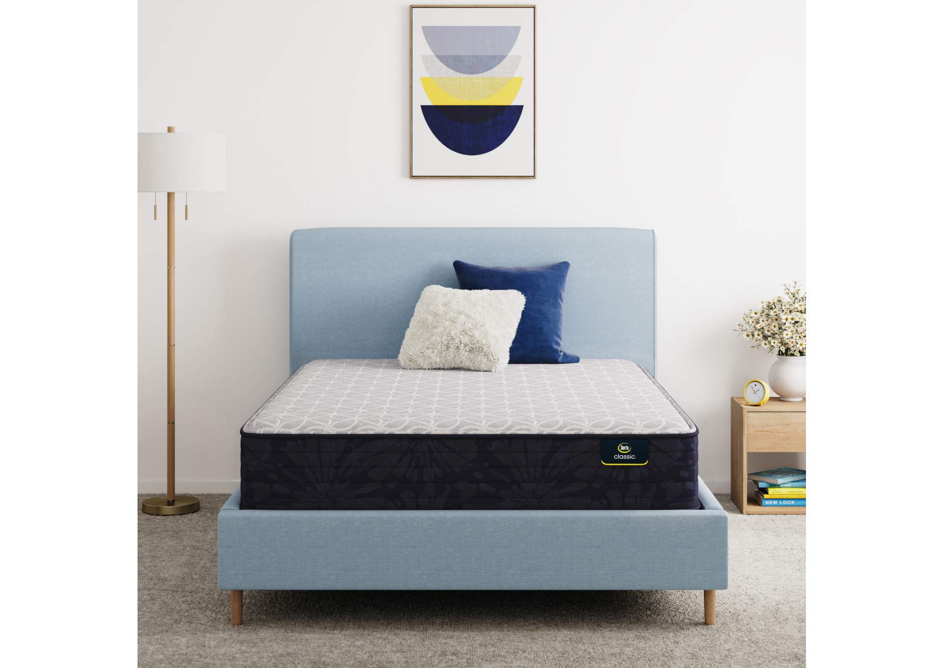 Classic Clarks Hill Ltd 12. 5 Inch Firm Mattress - King image 1