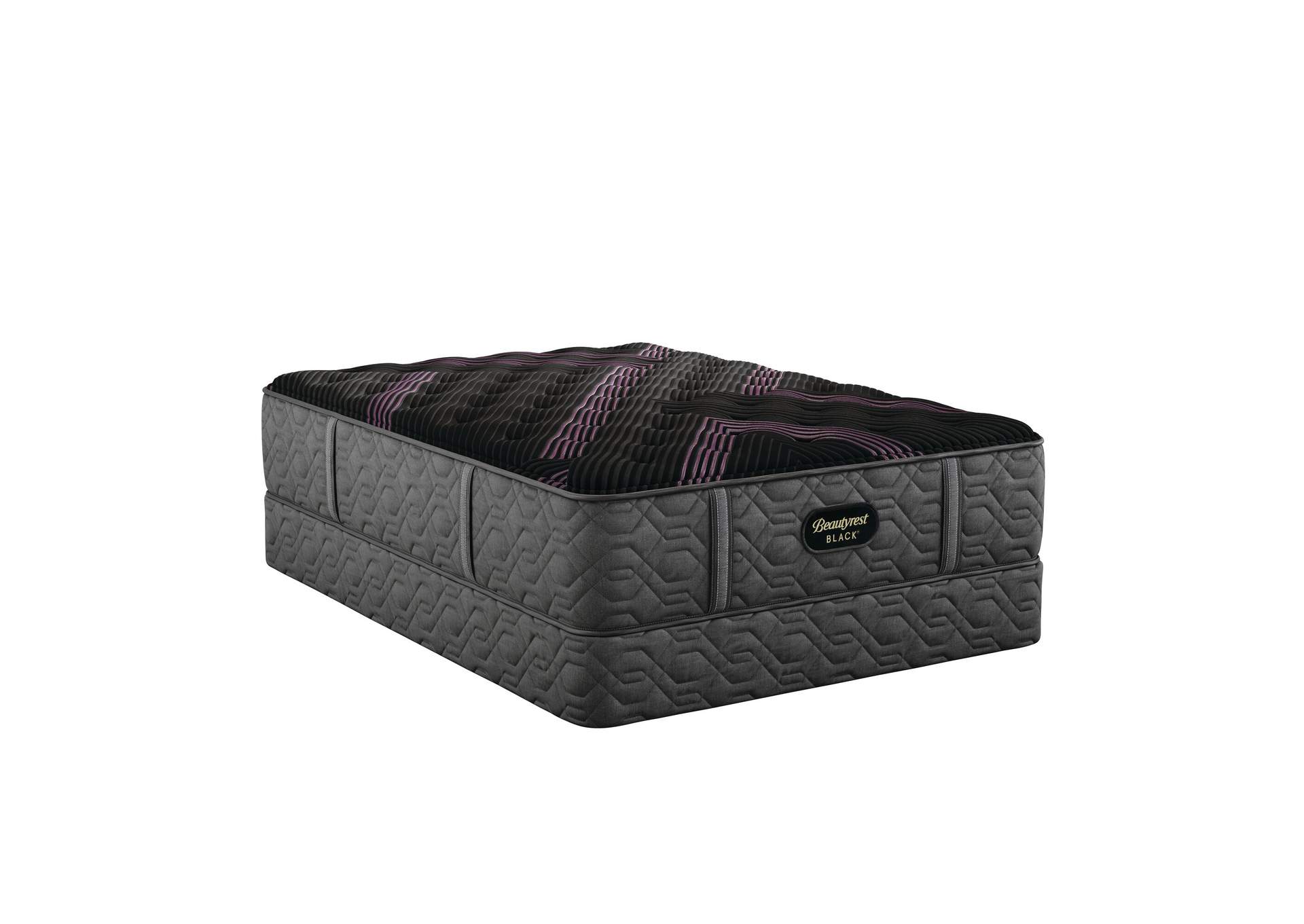 Beautyrest Black Series Two 15. 5 Inch Medium Mattress Low Profile Set - Queen image 5