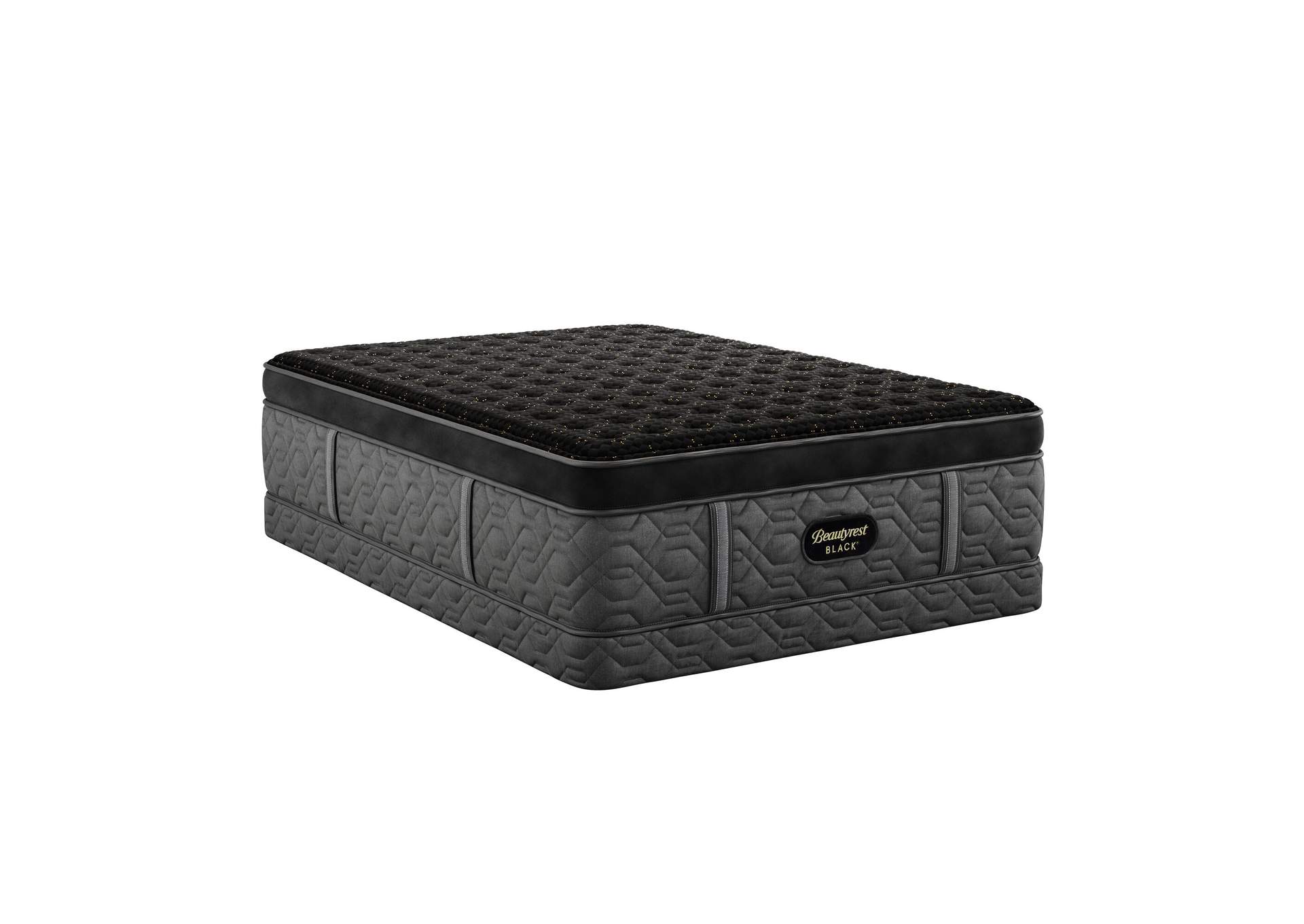 Beautyrest Black® Series Four 17. 5 Inch Firm Pillow Top Mattress Low Profile Set - Full image 4