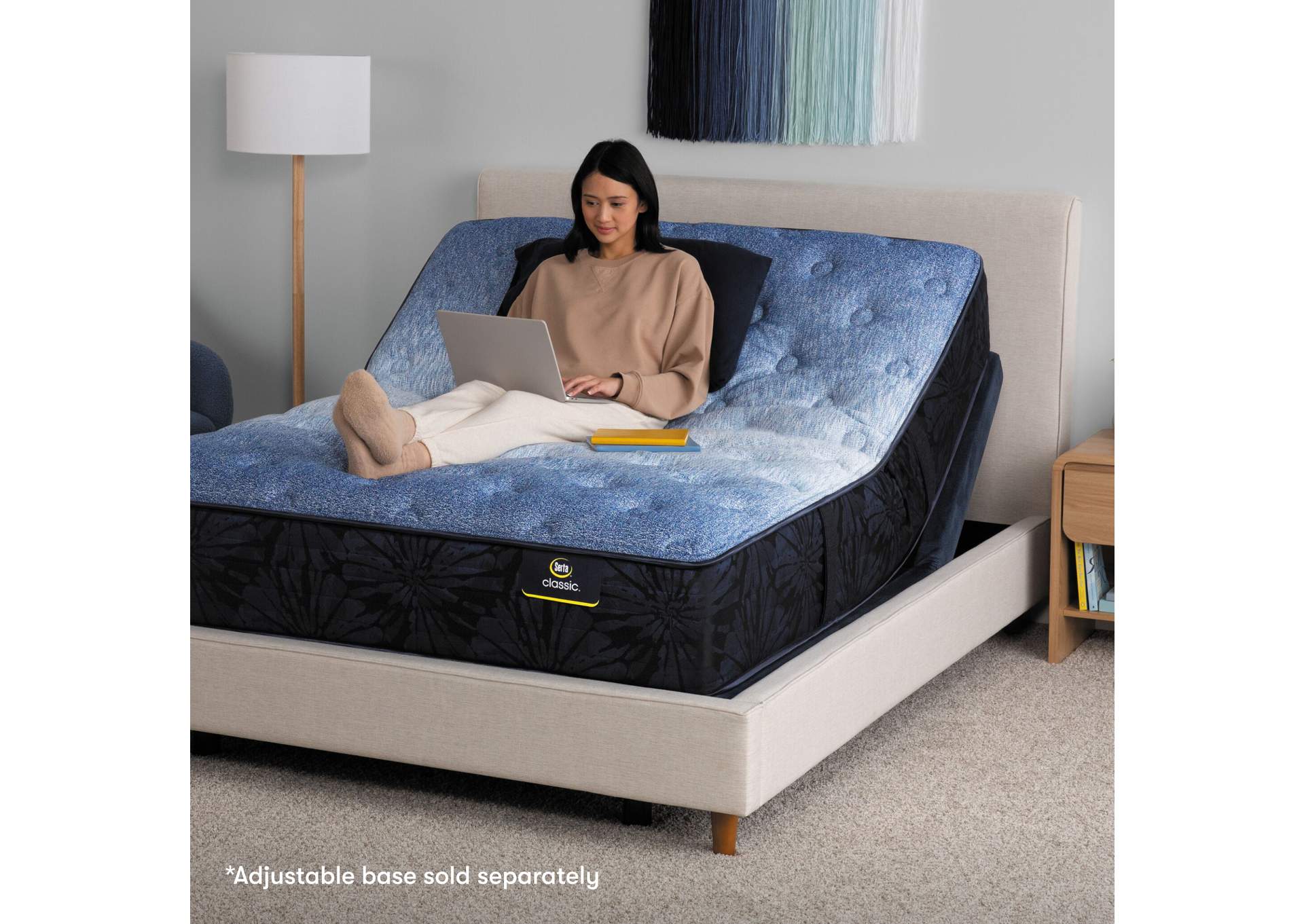 Classic Brecon 13. 5 Inch Medium Mattress Low Profile Set - Full image 8