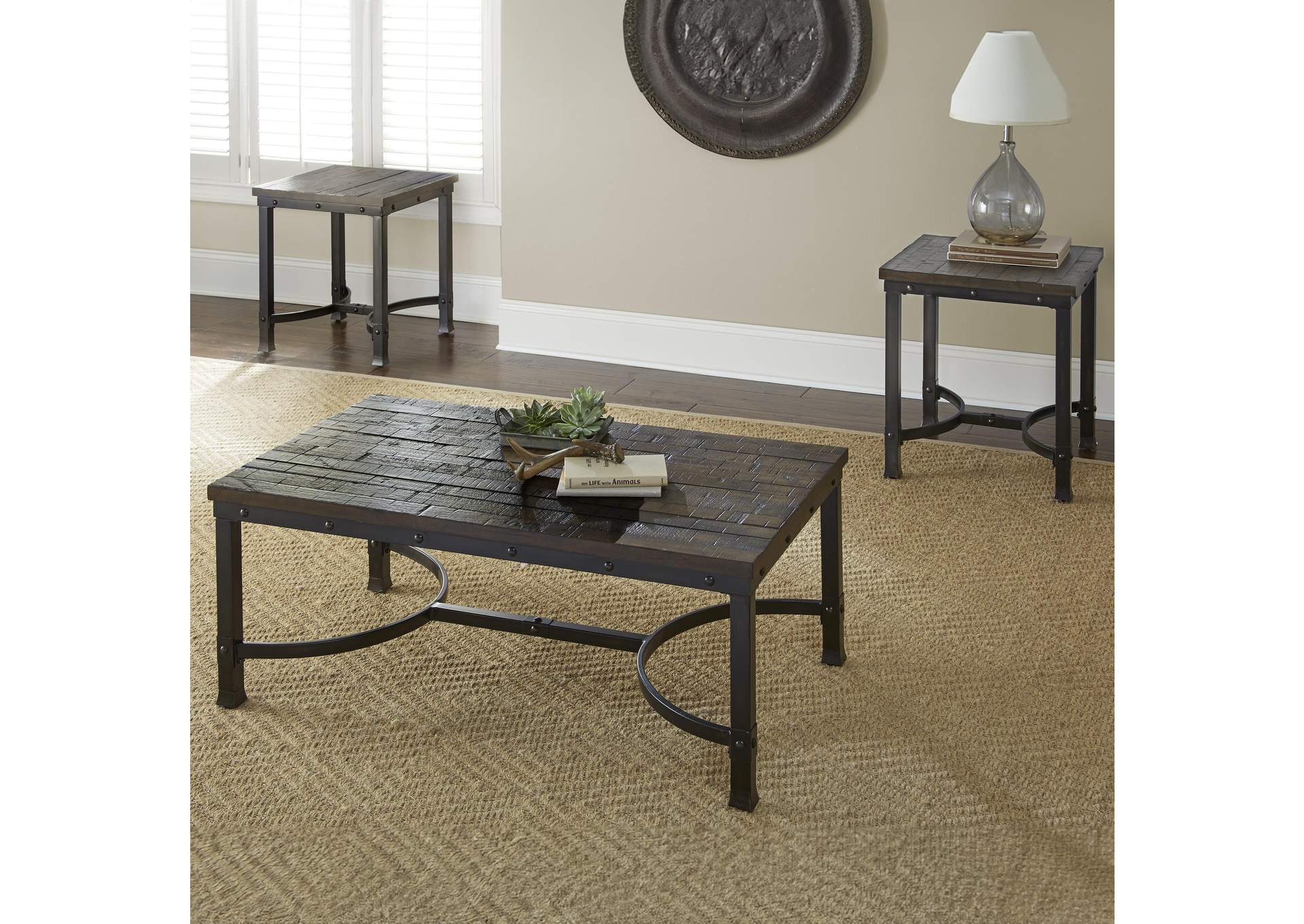 Ambrose Charcoal 3-Piece Occasional Set image 1