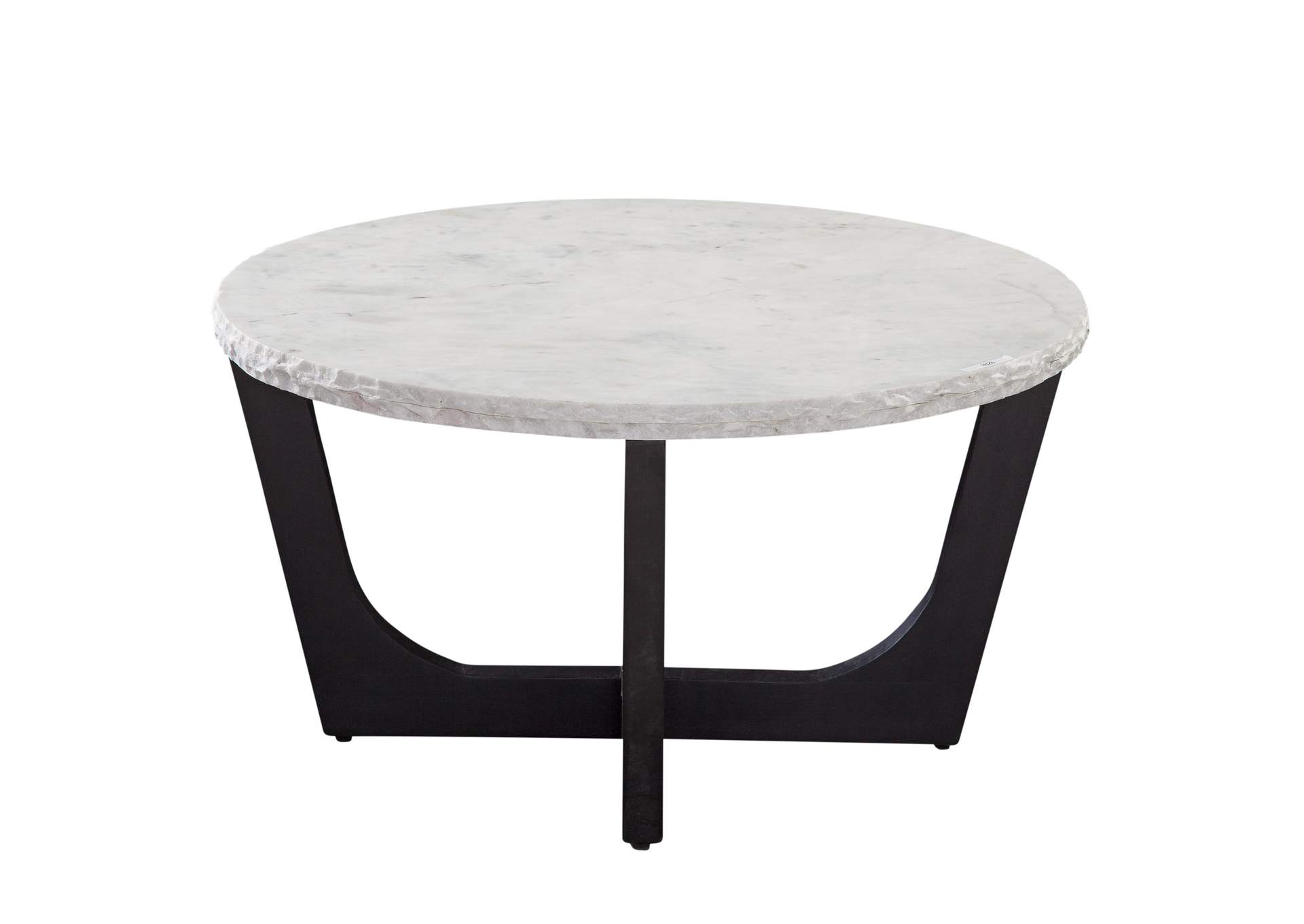 Chrissy White Marble Top Cocktail Table image 1
