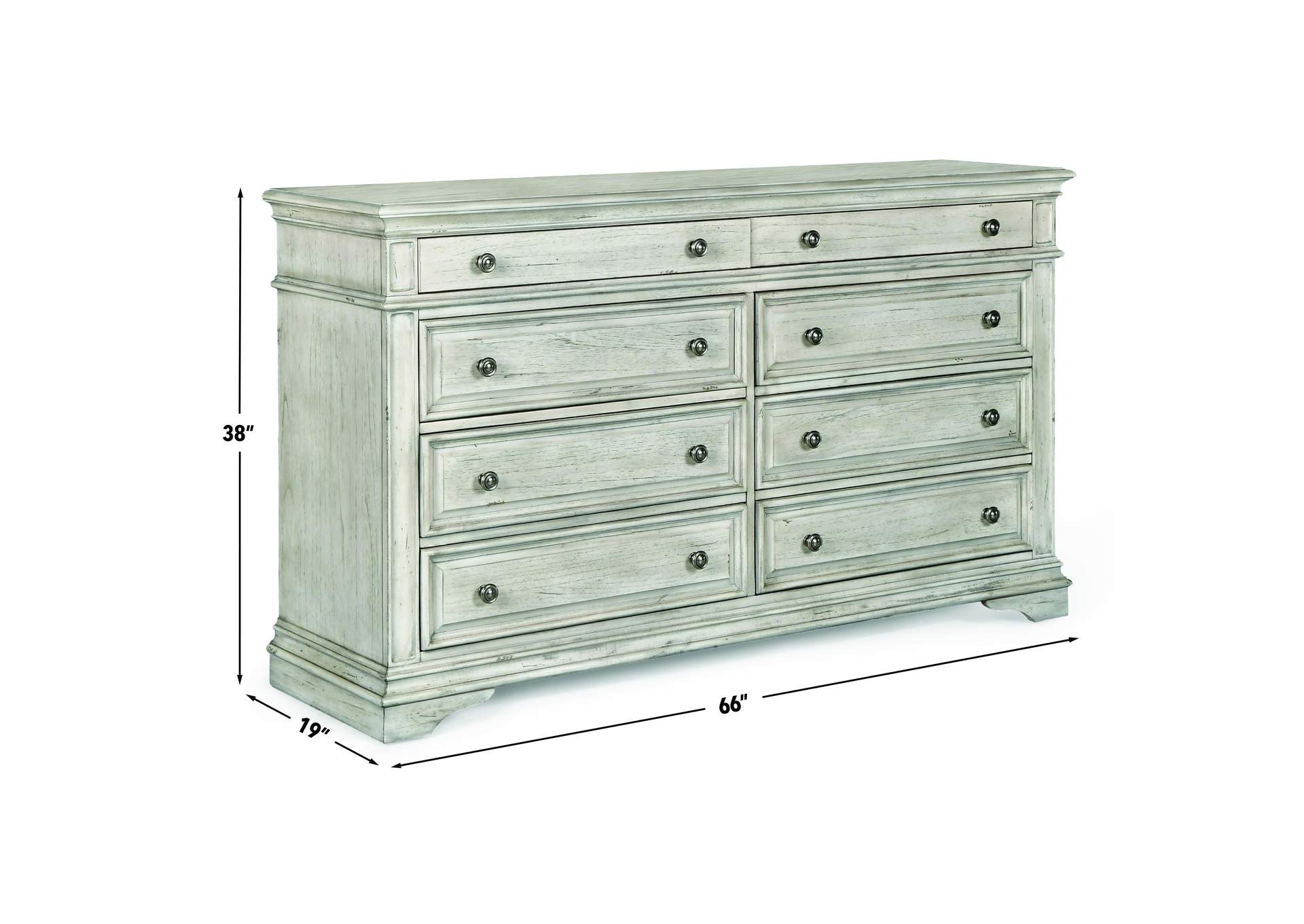 Highland Park Queen 4PC Set White image 12
