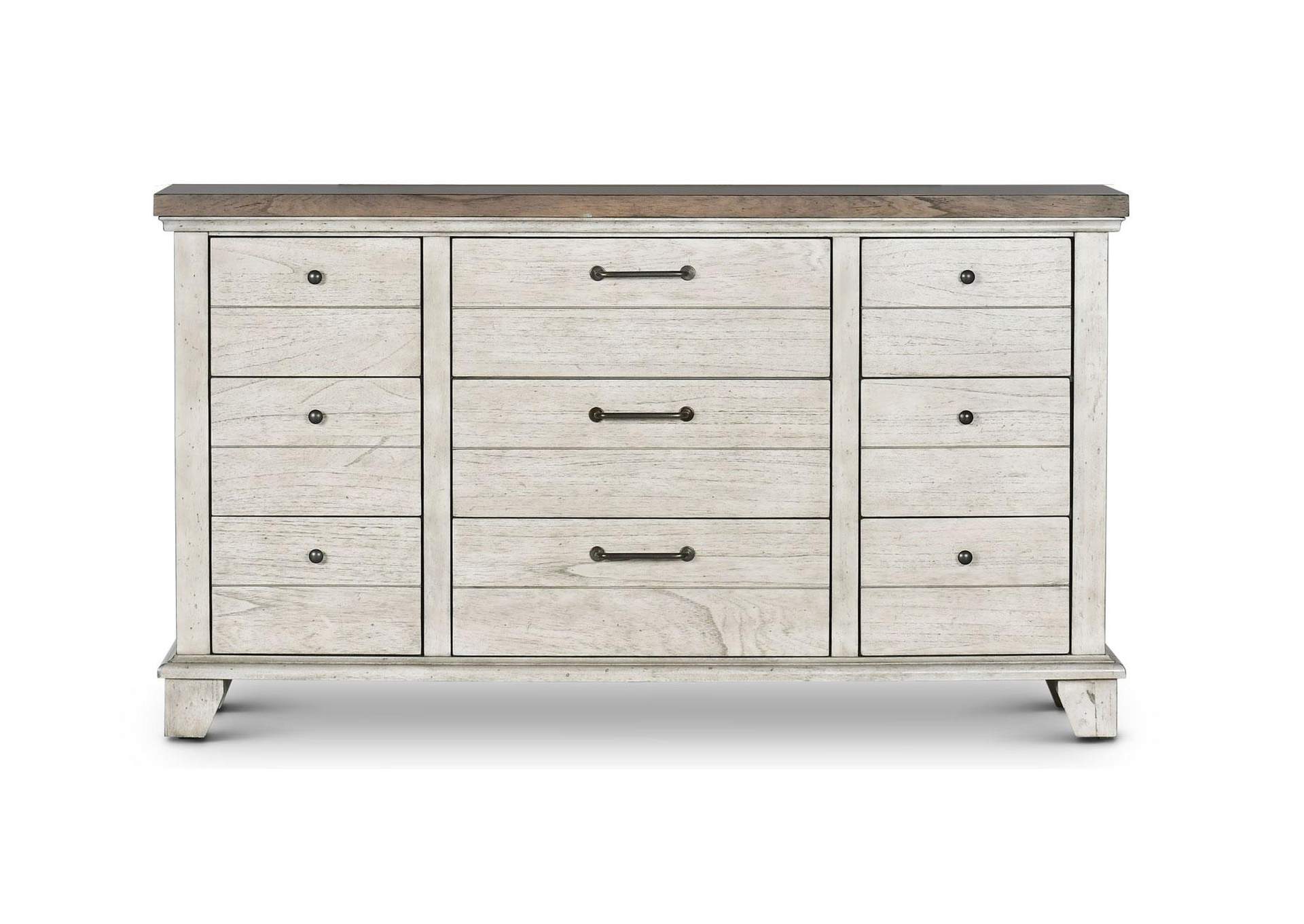 Bear Creek White Dresser image 1