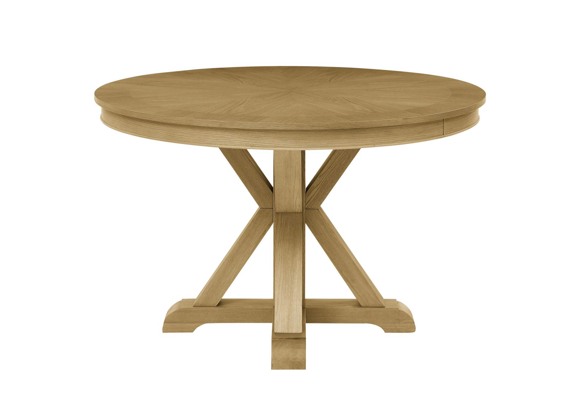 Rylie Dining Table, Natural Finish image 1