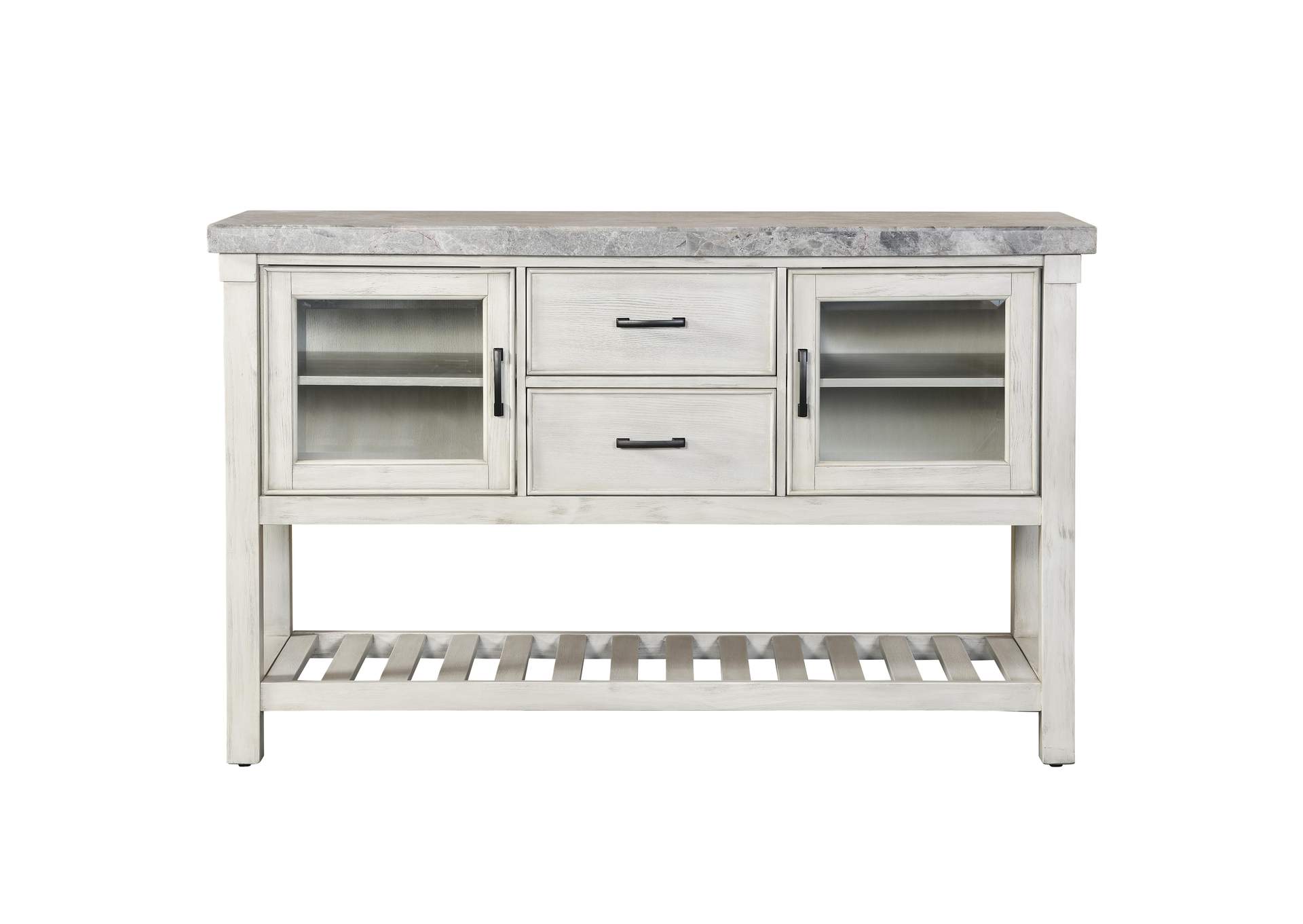 Canova Gray Marble Top Server image 1