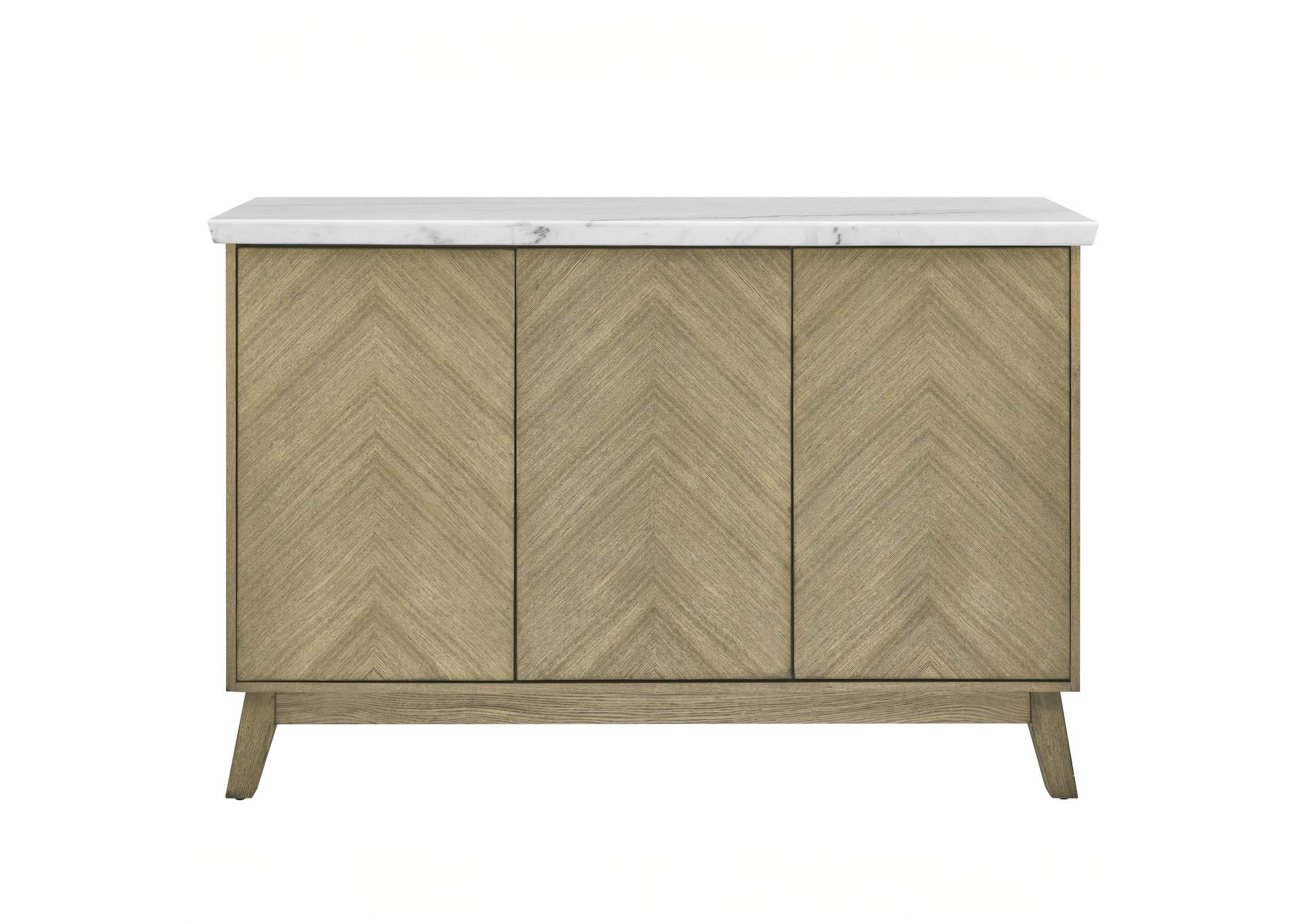Vida White Marble Top Server image 1