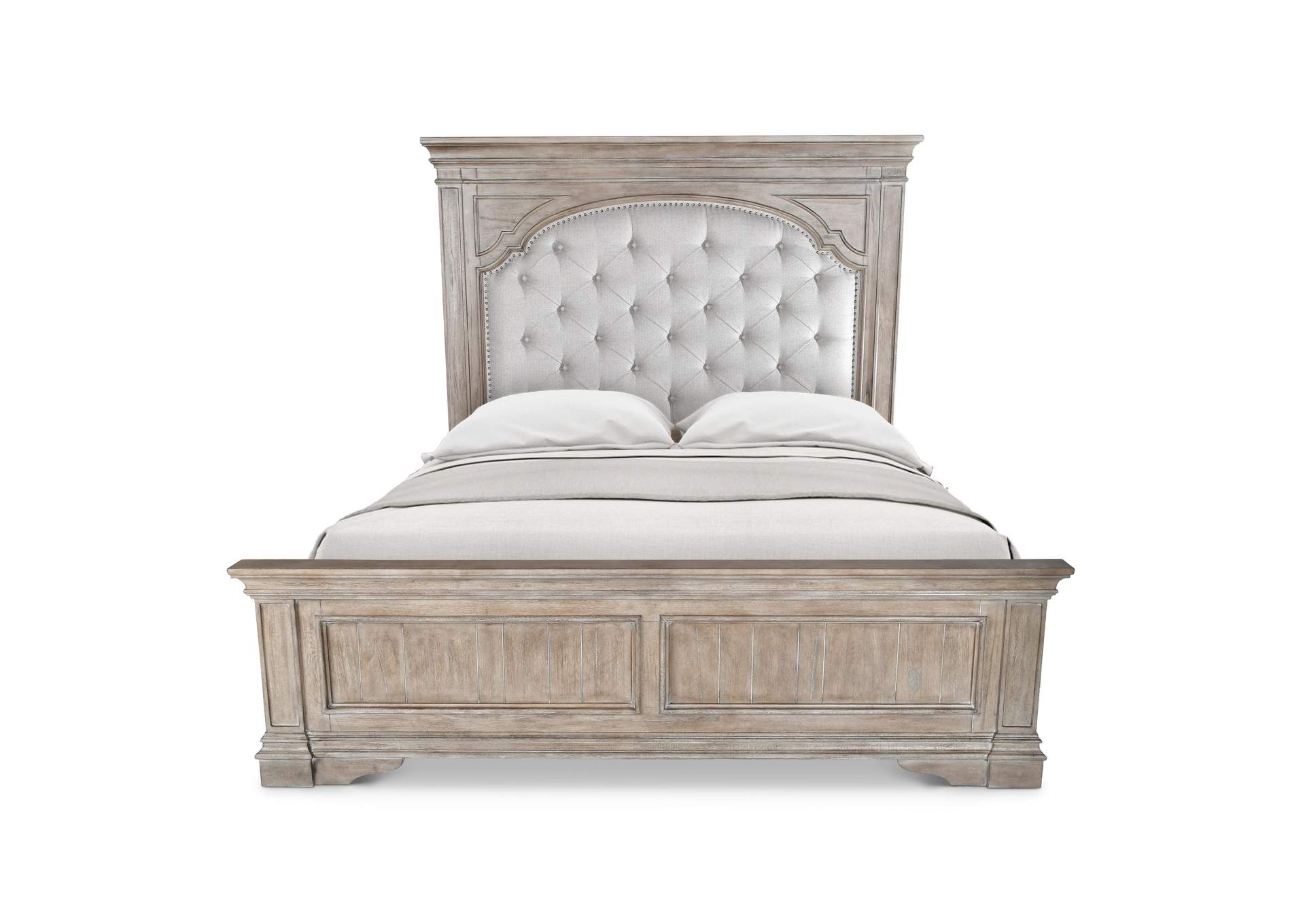 Highland Park King Bed Driftwood image 1