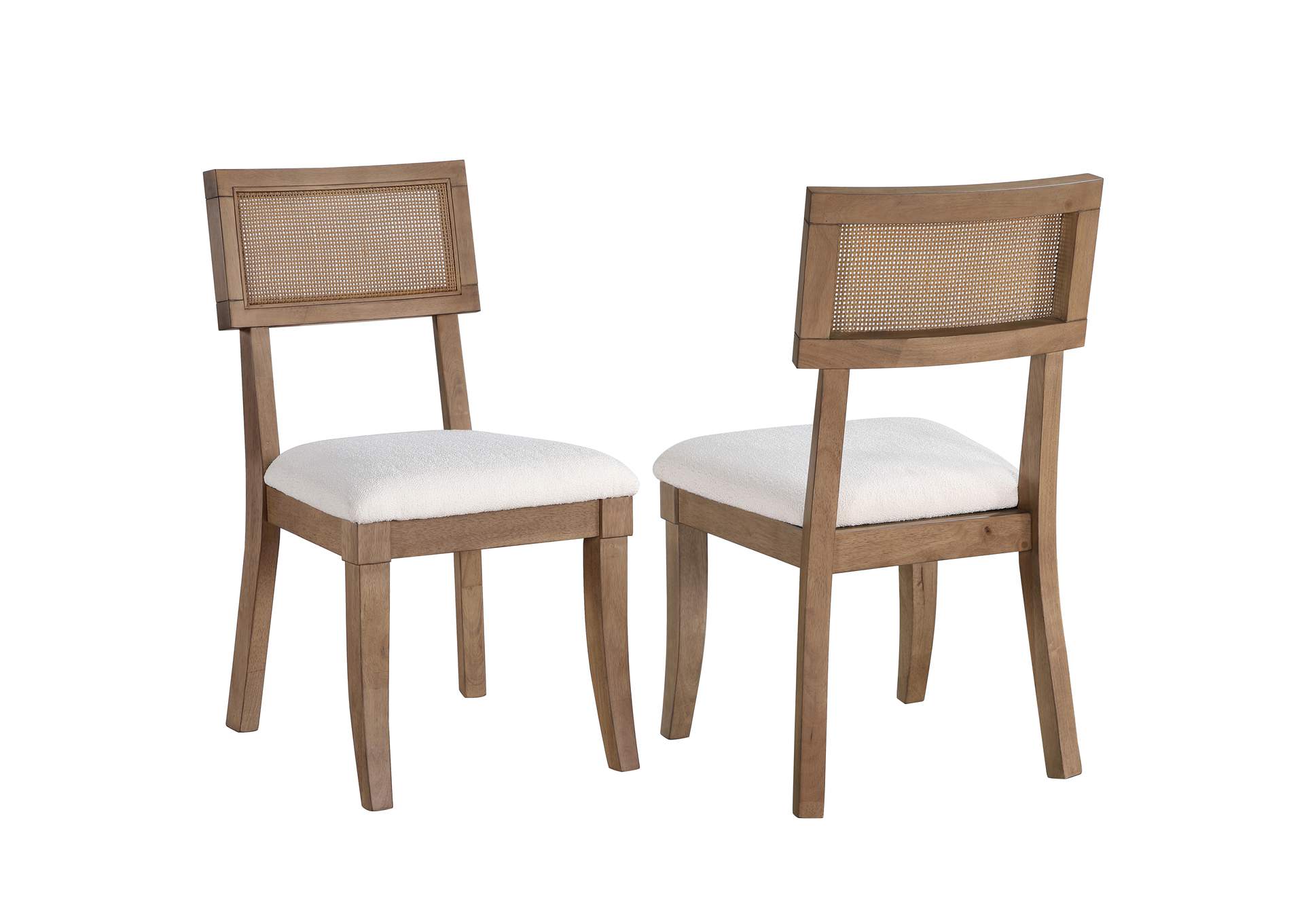 Colvin Brown Cane Side Chair image 1