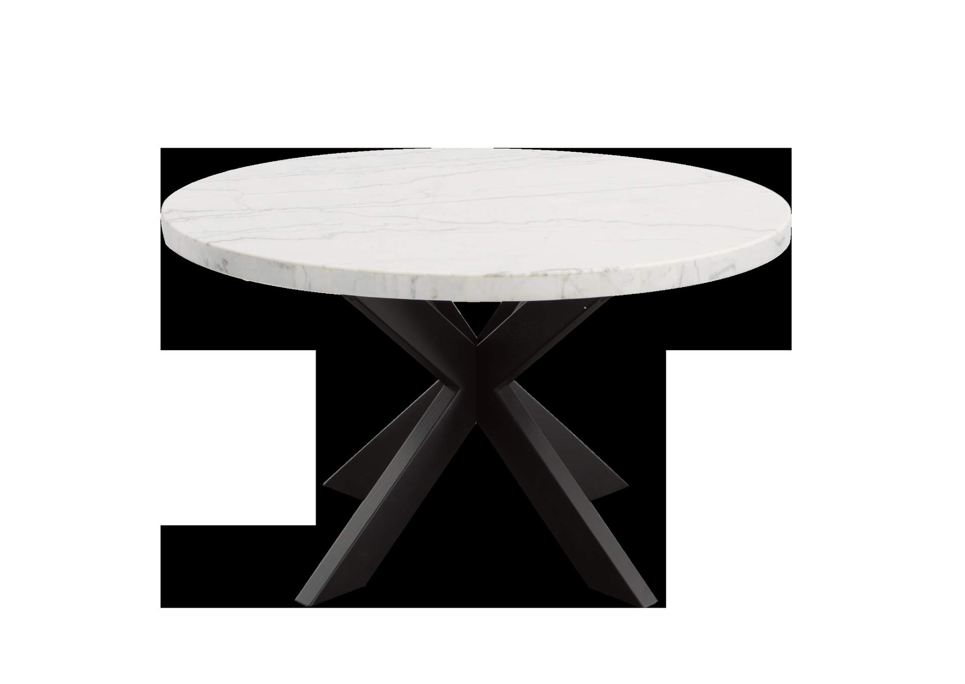 Xena Marble Top 52- Round Dining Table image 1