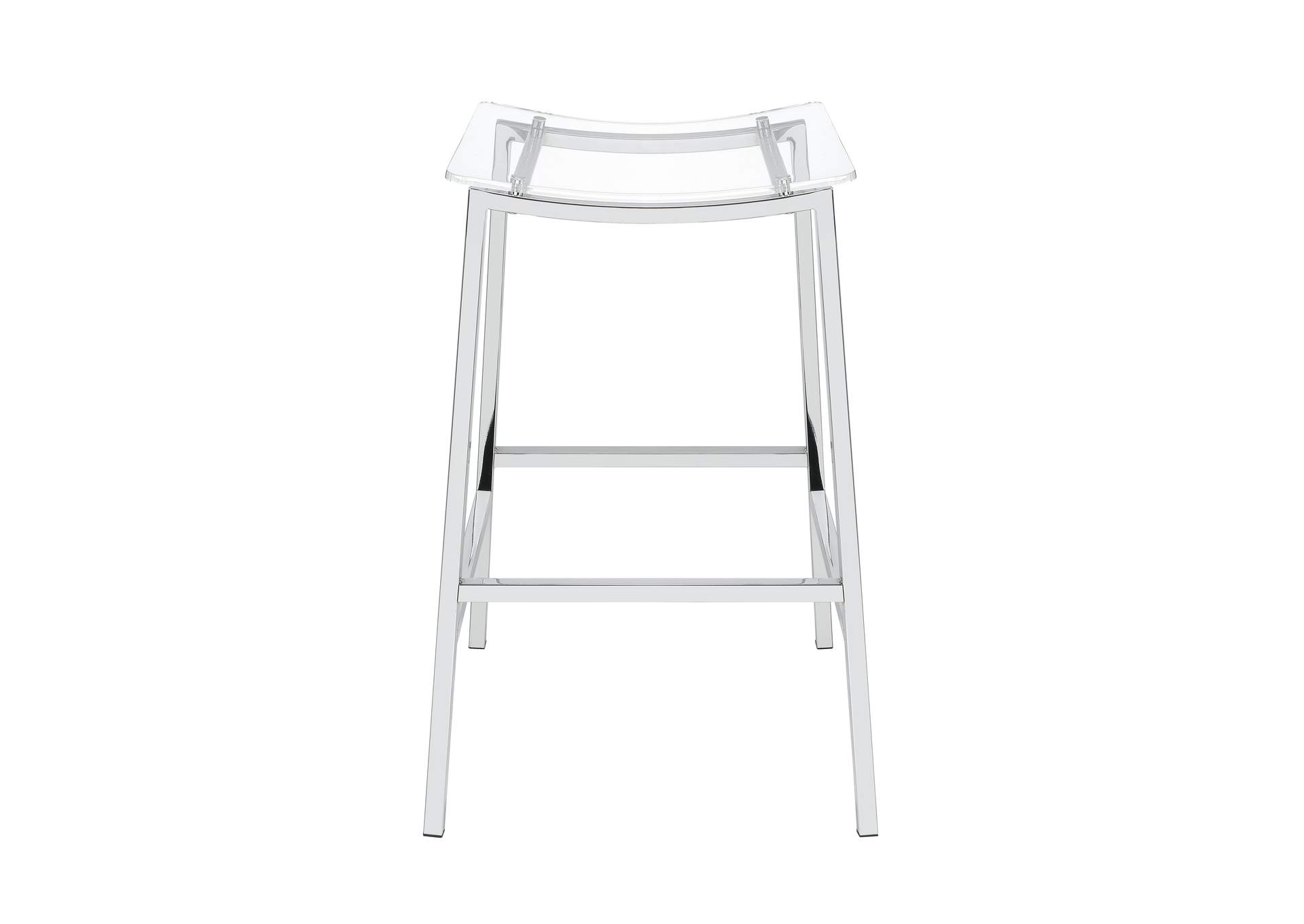 Zena 30 Inch Backless Bar Stool image 1