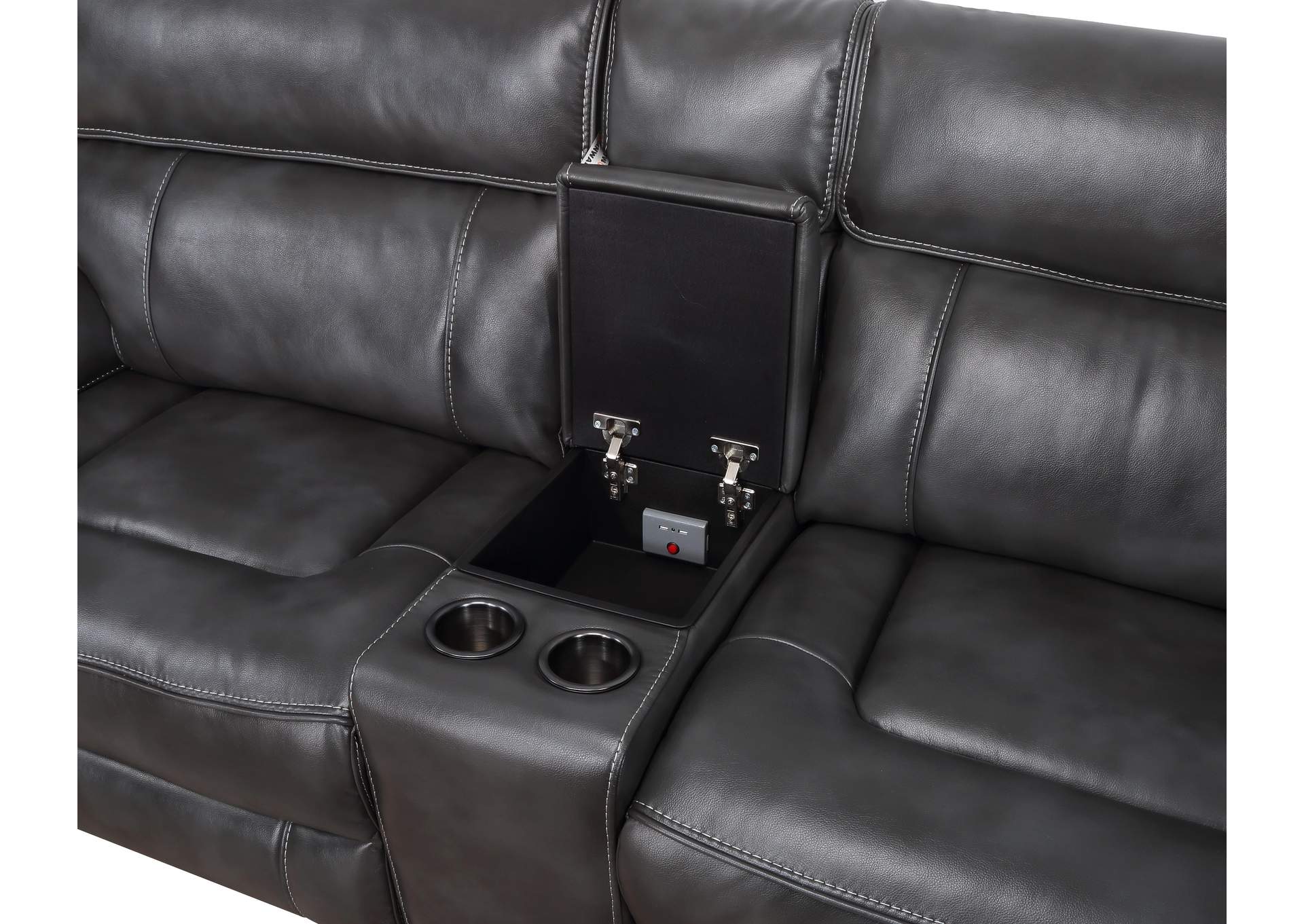 Provo Slate Console with Power image 1