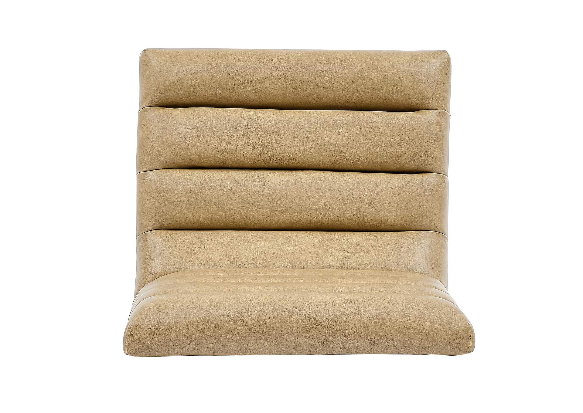 Nicco Sand Vegan Leather Side Chair Seat Bucket image 1