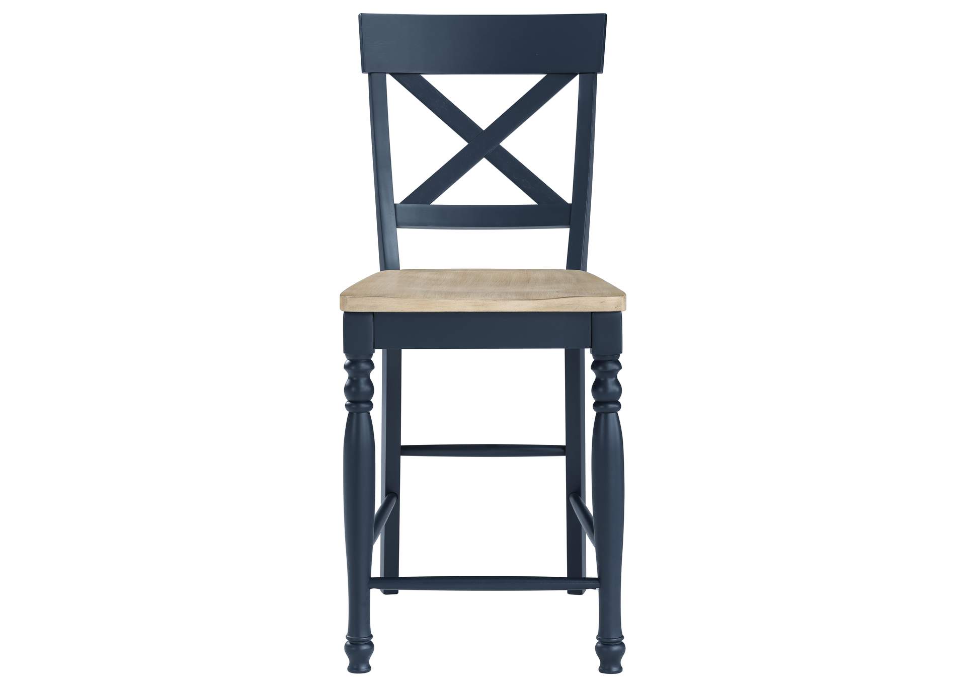 Darcy Blue Counter Chair image 1