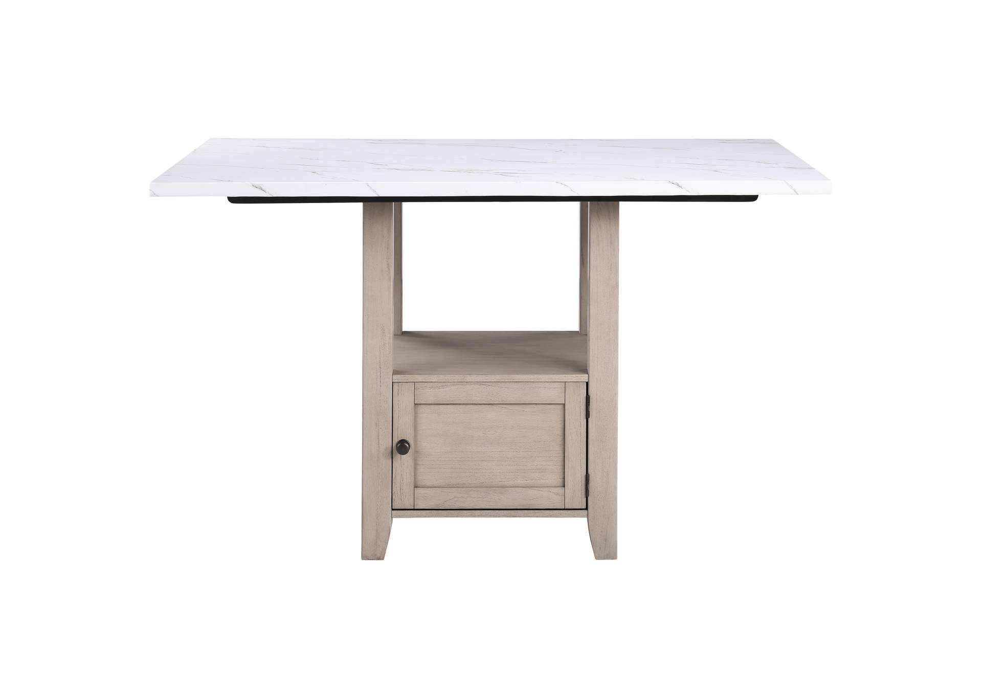 Taylor Faux Marble Top Counter Table image 1
